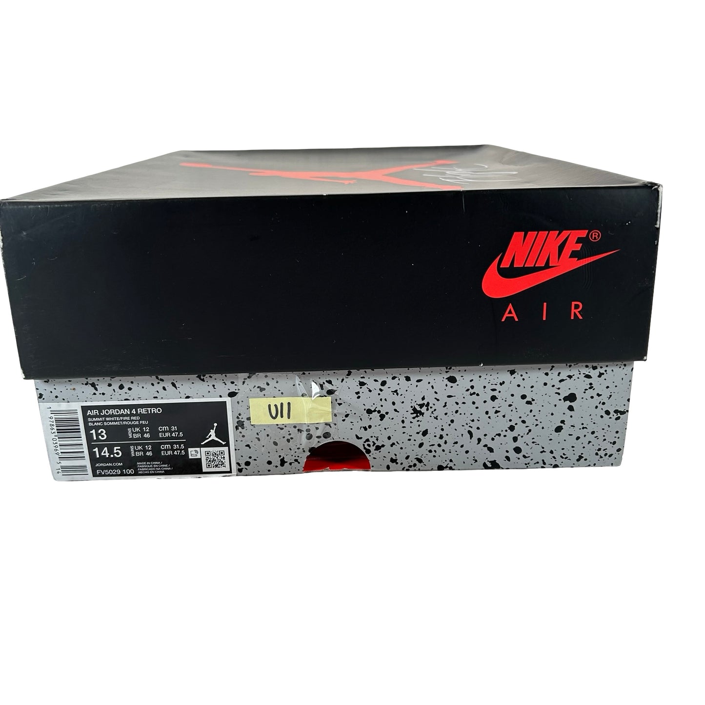 FV5029 100 Jordan 4 Retro White Cement (2025) [USED] - 13 M (Used11)