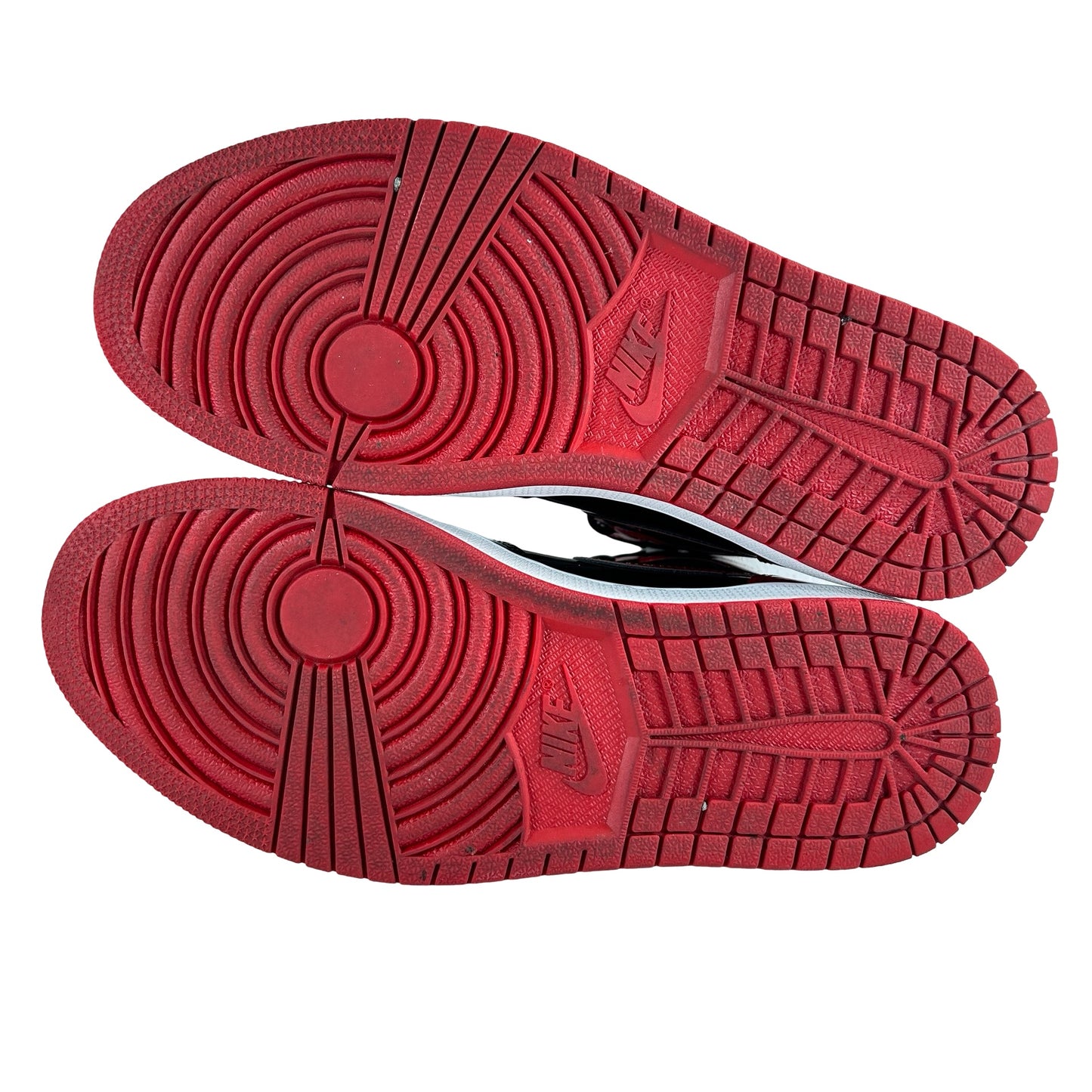555088 063 Jordan 1 Retro High OG Patent Bred [USED] - 8.5 M (Used) (No Box)