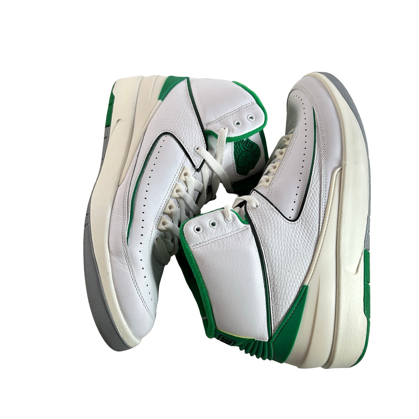 DR8884 103 Jordan 2 Retro Lucky Green - 11 M (Used5)