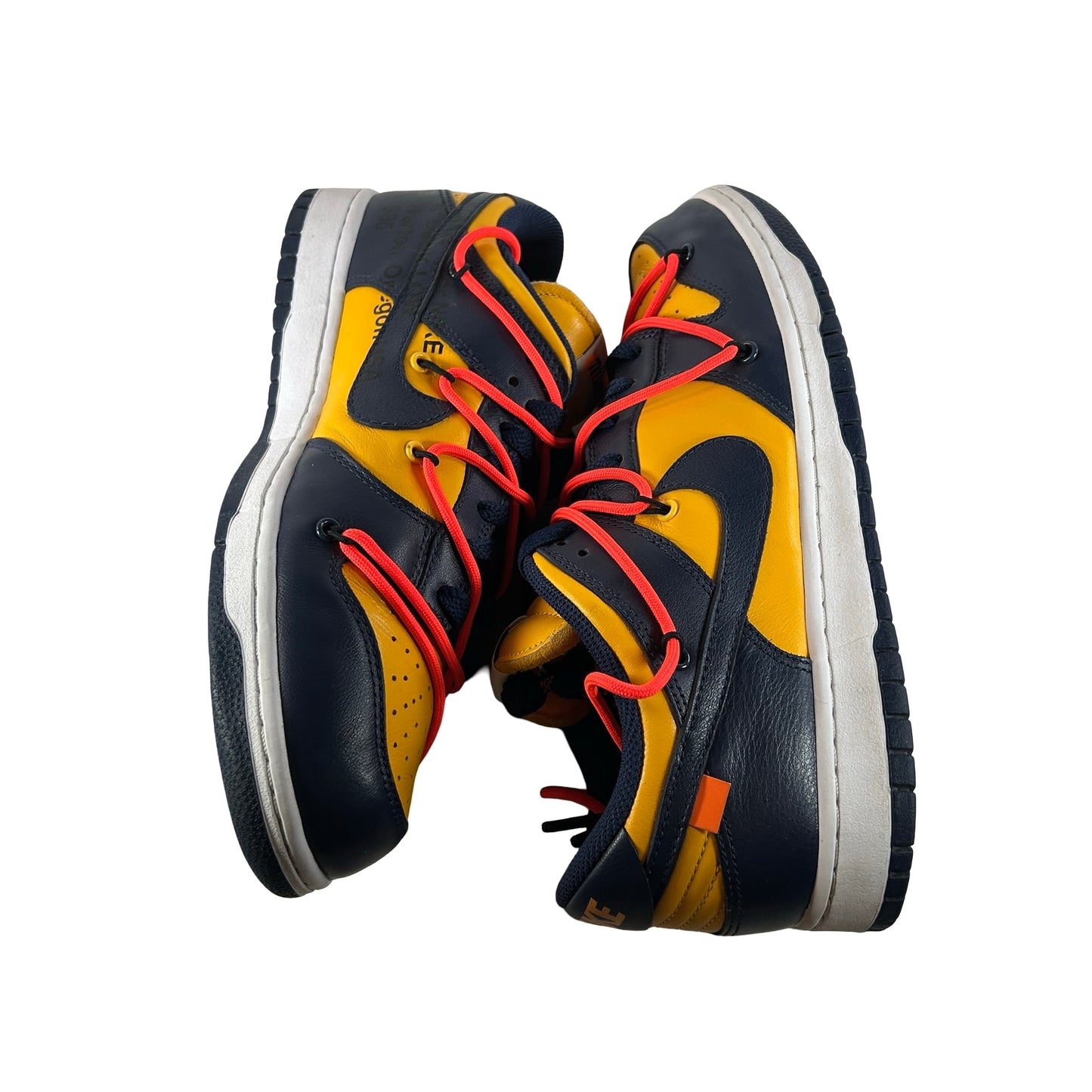 CT0856 700 Dunk Low Off-White University Gold [USED] - 9 M (Used4)
