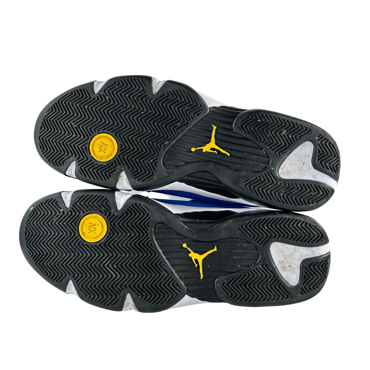 487471 407 Jordan 14 Retro Laney [USED] - 13 M (Used) (Replace Box)