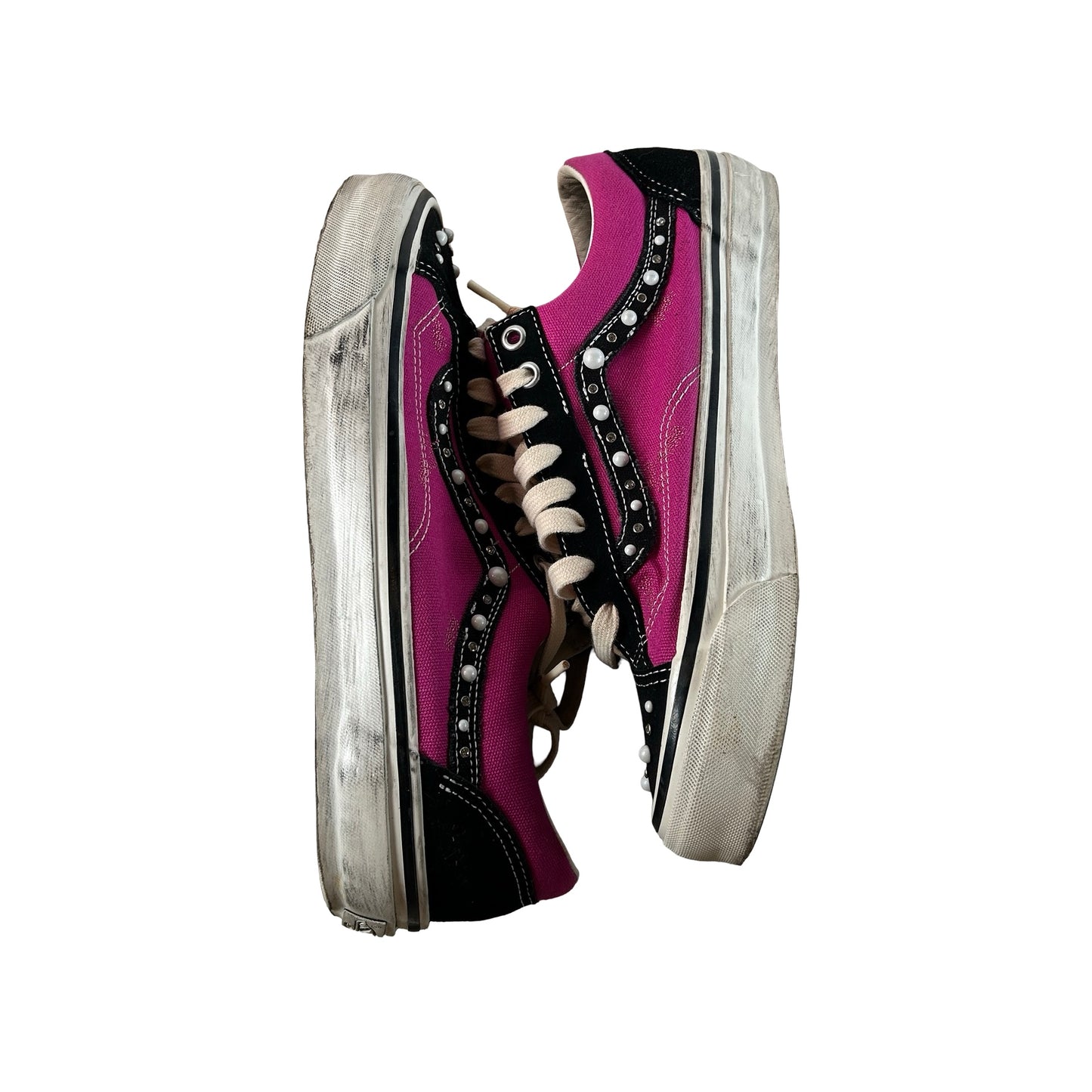 VN000E8VHLE Vans OTW Old Skool 36 Pearlized Pack Pink Black [USED] - 9.5 M (Used4)