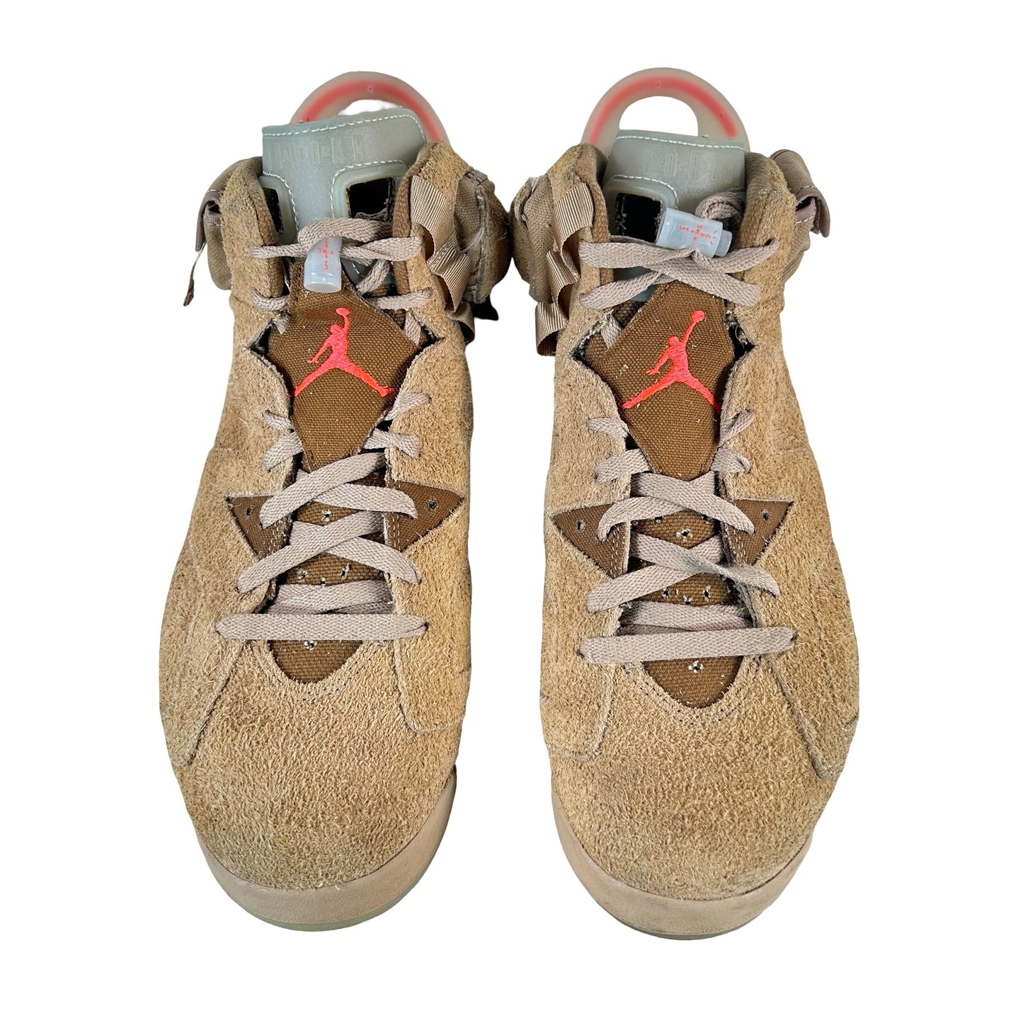 DH0690 200 Jordan 6 Retro Travis Scott British Khaki [USED] - 11.5 M (Used) (Replace Box)