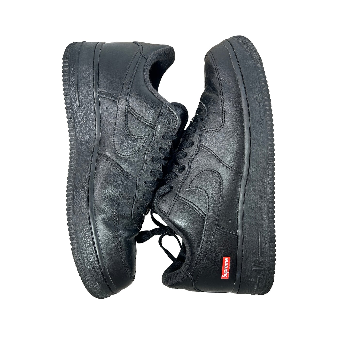 CU9225 001 Air Force 1 Low Supreme Black [USED] - 9 M (Used5)