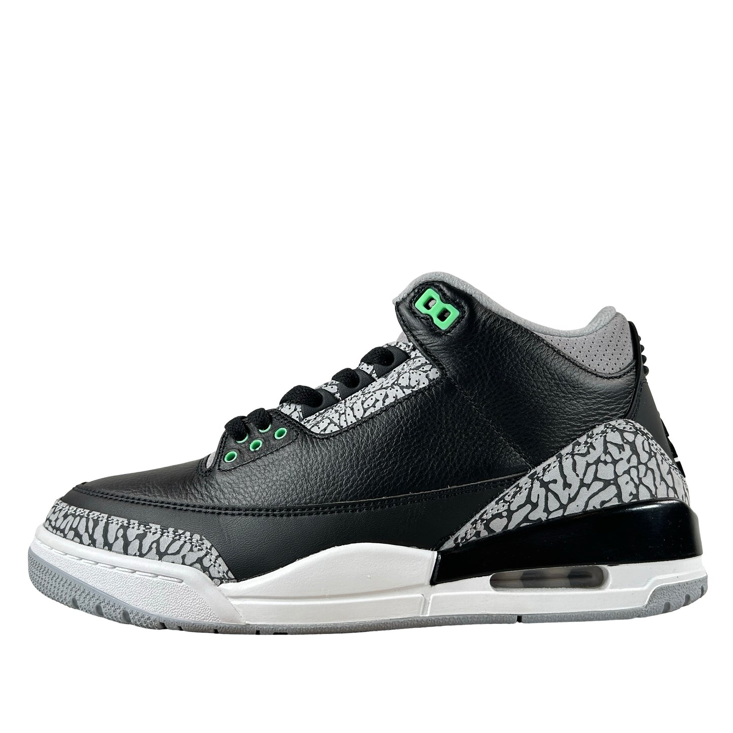 CT8532 031 Jordan 3 Retro Green Glow [USED] - 9 M (Used2)