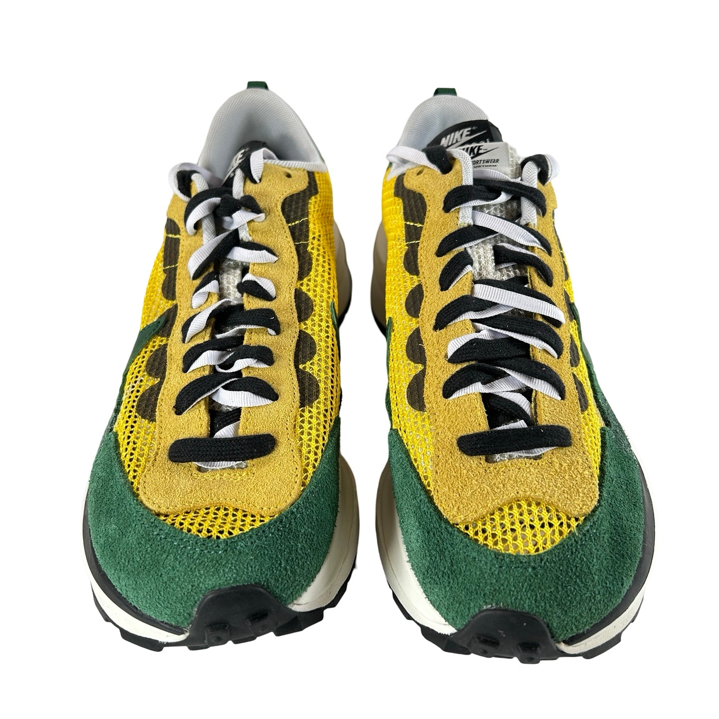 CV1363 700 Nike Vaporwaffle sacai Tour Yellow Stadium Green [USED] - 11 M (Used) (Missing Right Insole) (No Box)