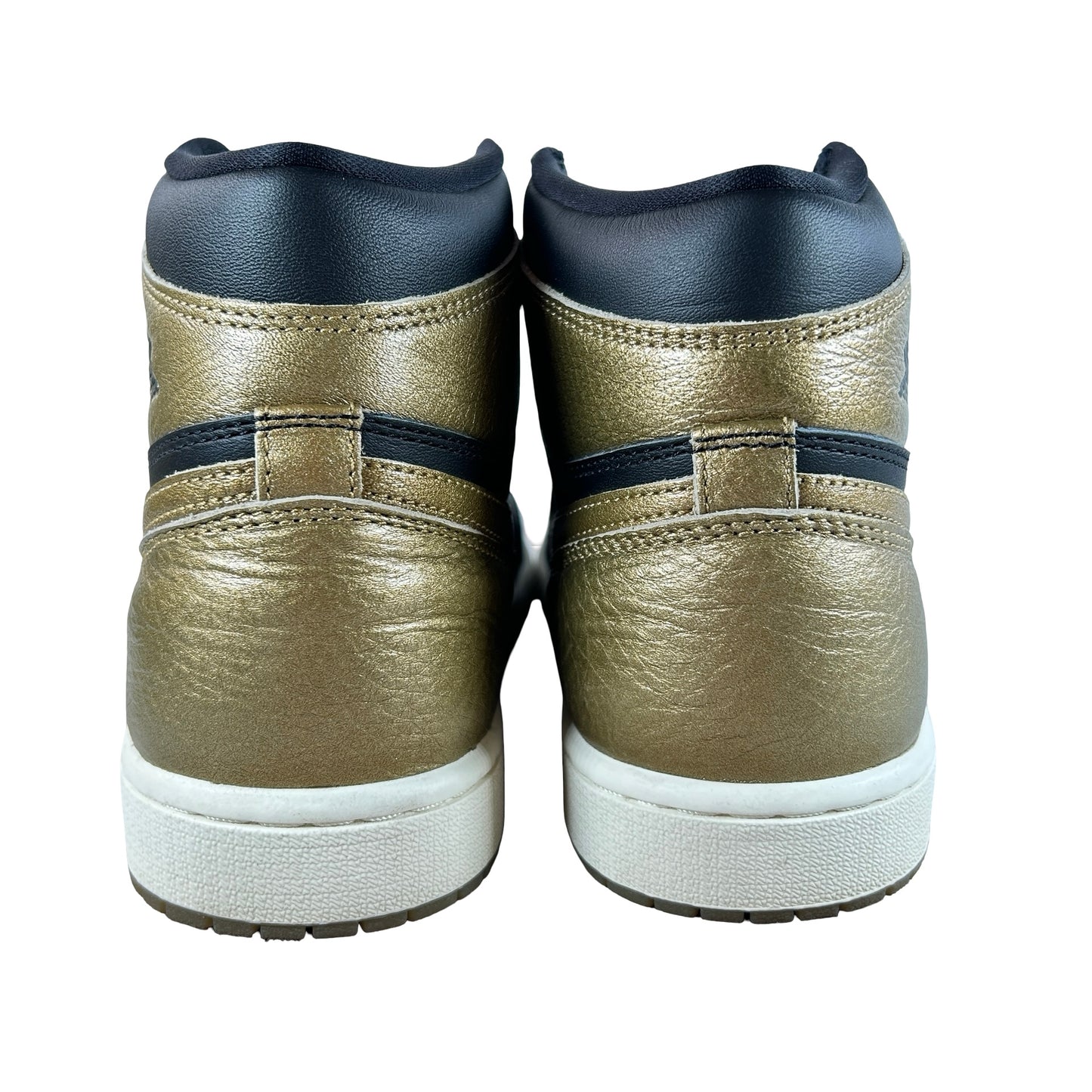 DZ5485 071 Jordan 1 Retro High OG Black Metallic Gold [USED] - 9 M (Used)