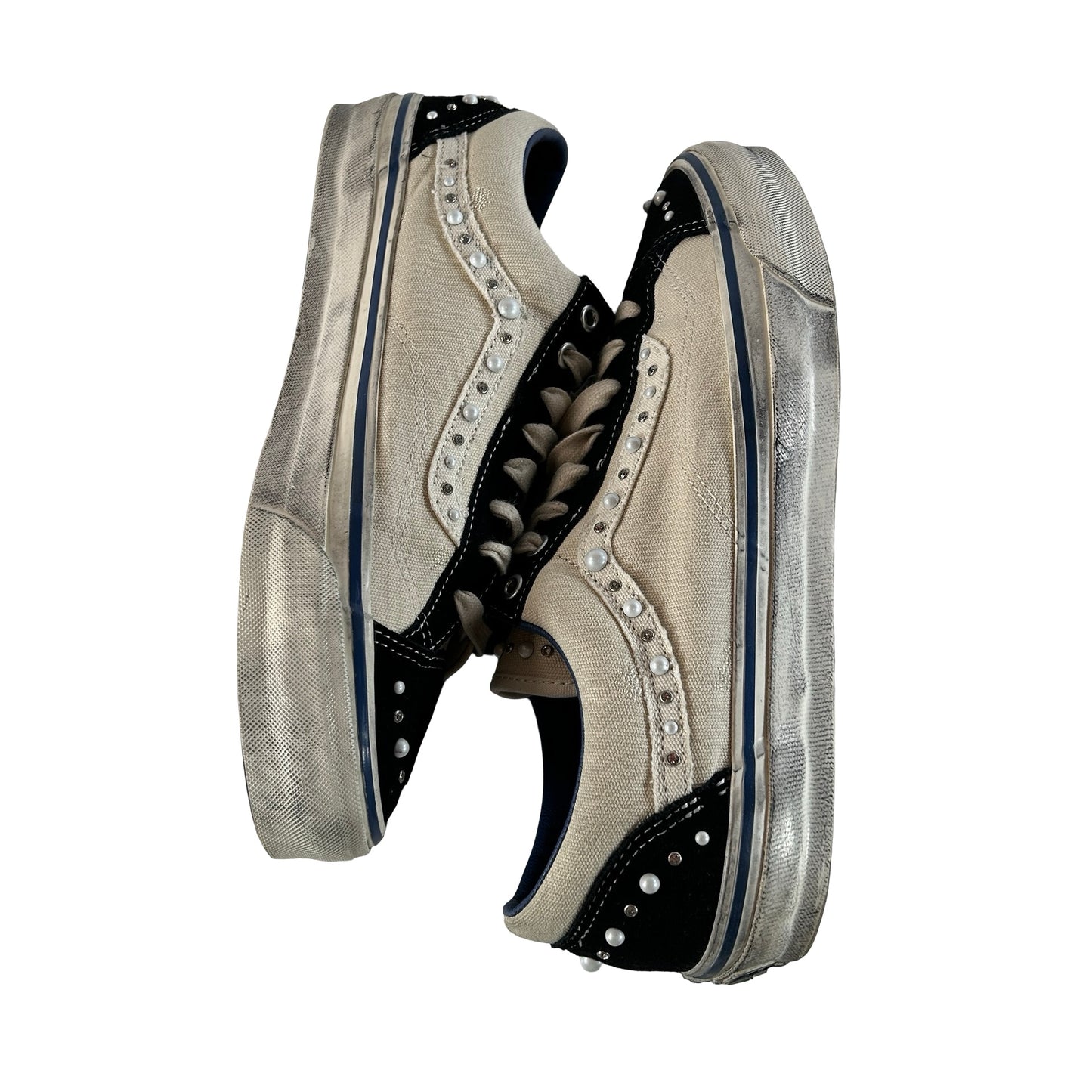 VN000S52FS8 Vans OTW Old Skool 36 Pearlized Pack Marshmallow White [USED] - 12 M (Used2)