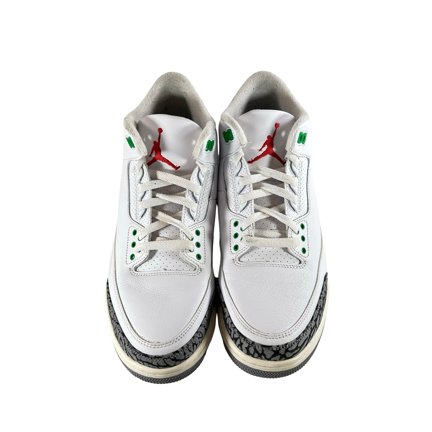 CK9246 136 Jordan 3 Retro Lucky Green (W) [USED] - 11.5 W (Used3)