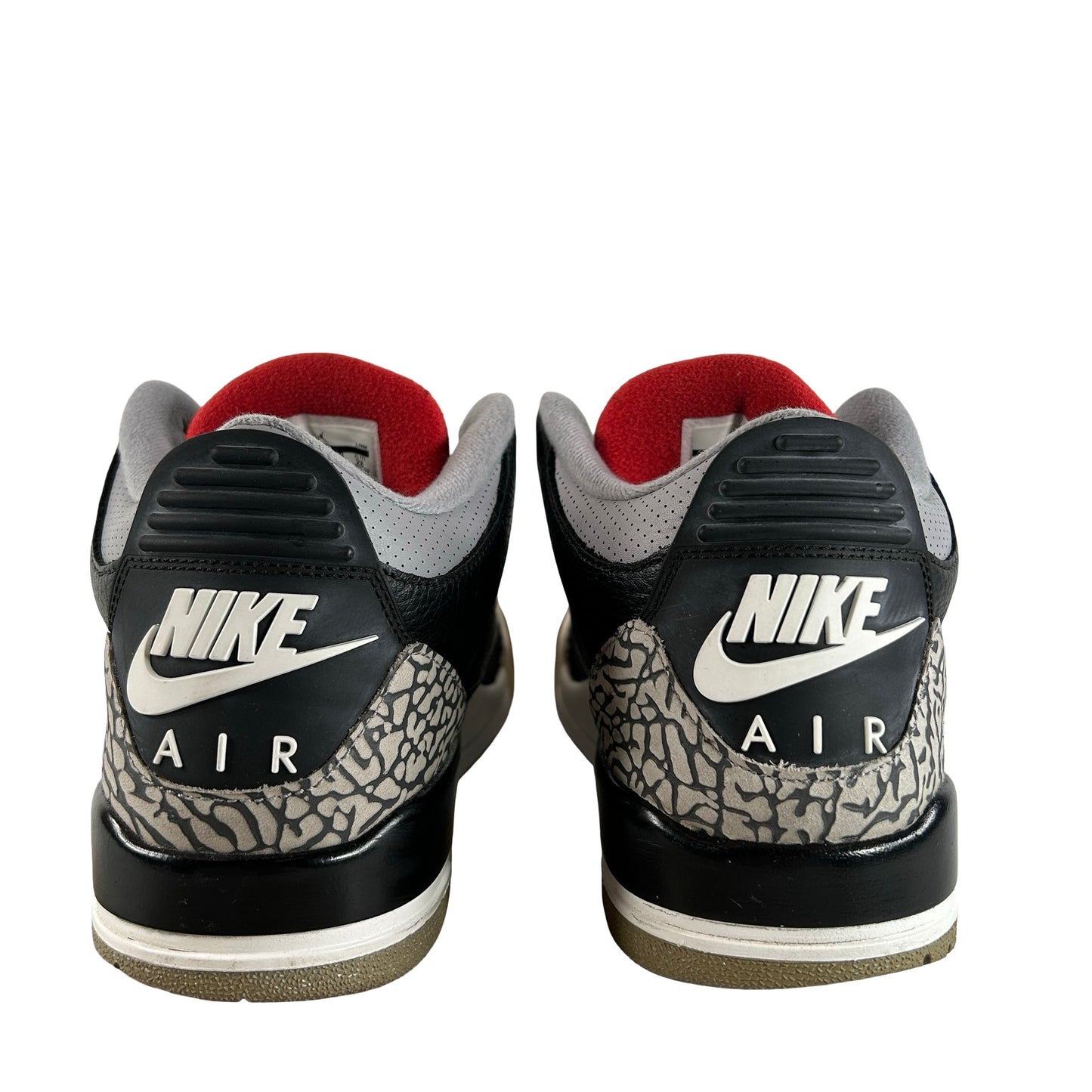 854262 001 Jordan 3 Black Cement 2018 [USED] - 10 M (Used9)