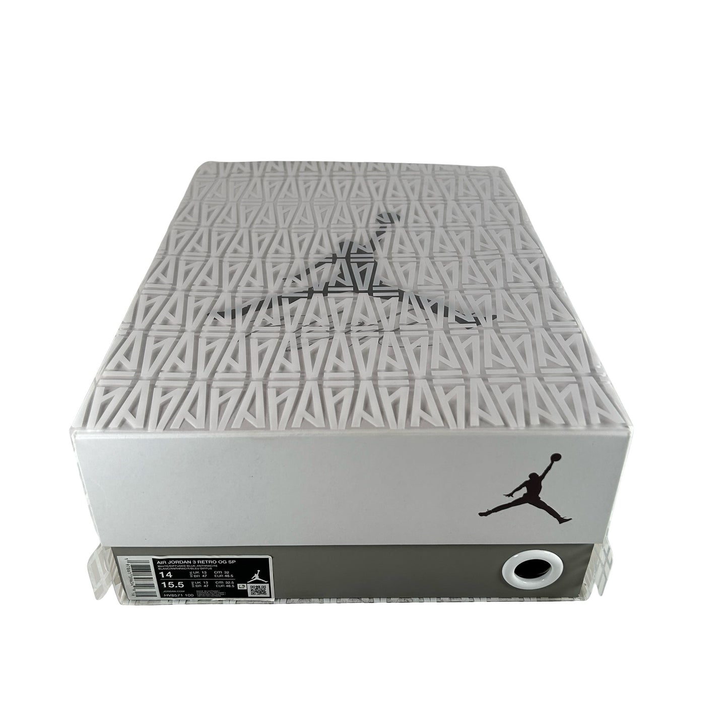 HV8571 100 Jordan 3 Retro OG SP A Ma Maniére Diffused Blue [USED] - 14 M (Used)