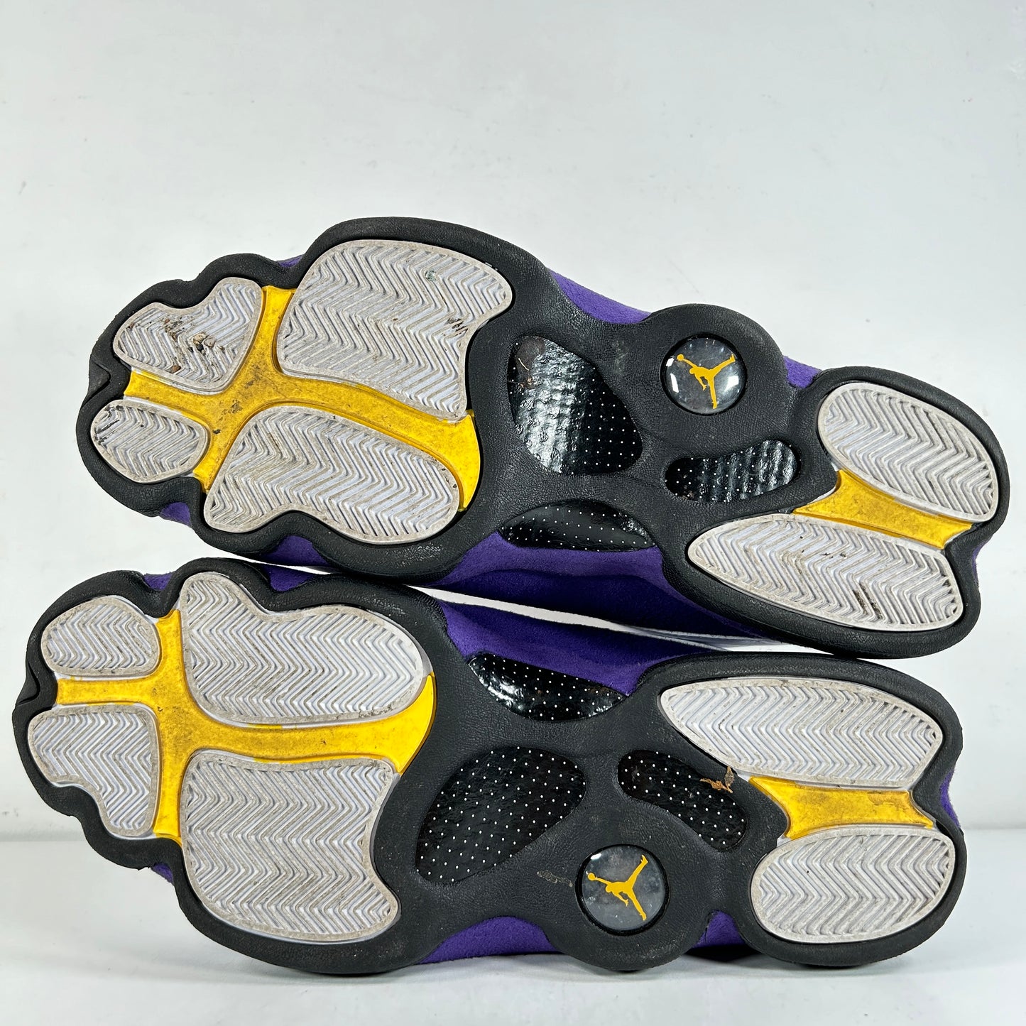 414571 105 Jordan 13 Retro Lakers [USED] - 12 M (Used)