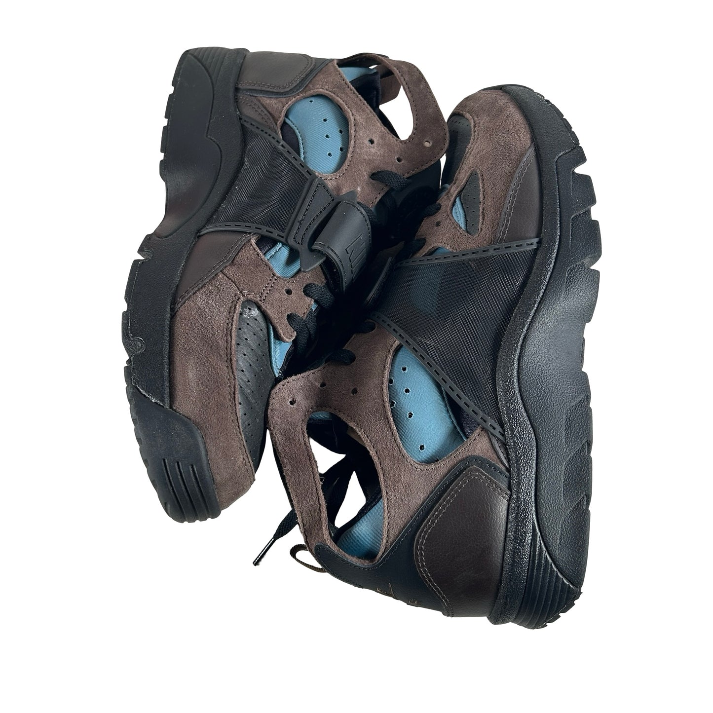 IB0497 001 Nike Air Trainer Huarache Baroque Brown Black [USED] - 11.5 M (Used)