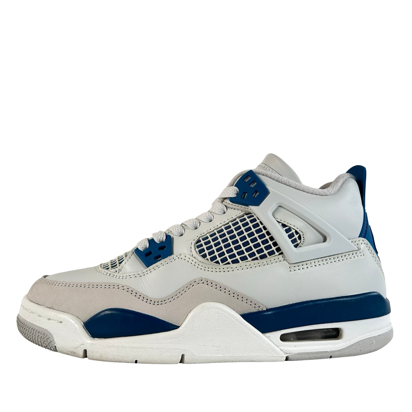 HF4281 141 Jordan 4 Retro Military Blue (2024) (GS) [USED] - 5 Y (Used) (No Box)