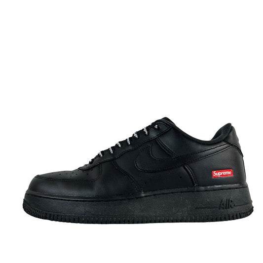 CU9225 001 Air Force 1 Low Supreme Black [USED] - 7.5 M (Used)