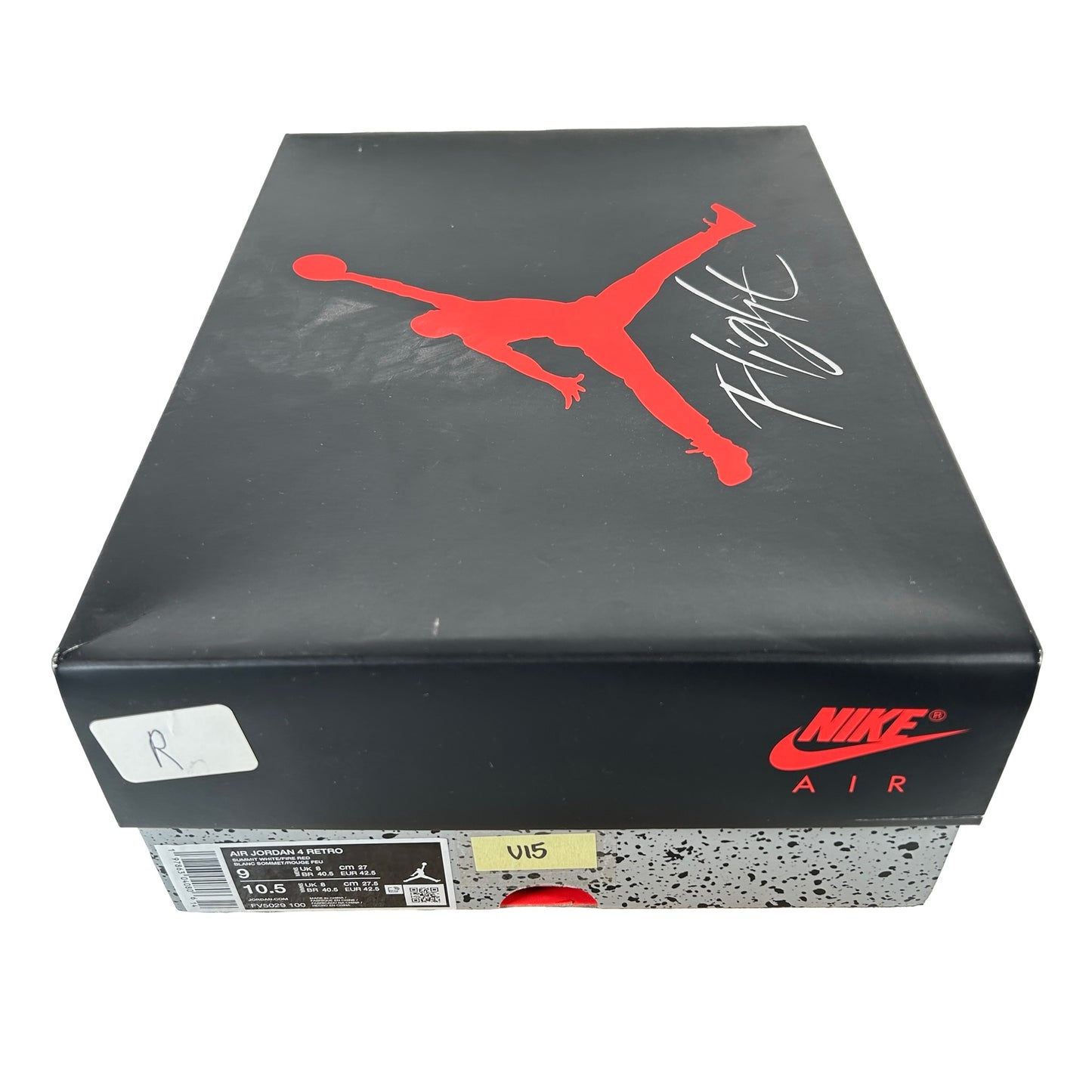 FV5029 100 Jordan 4 Retro White Cement (2025) [USED] - 9 M (Used15)