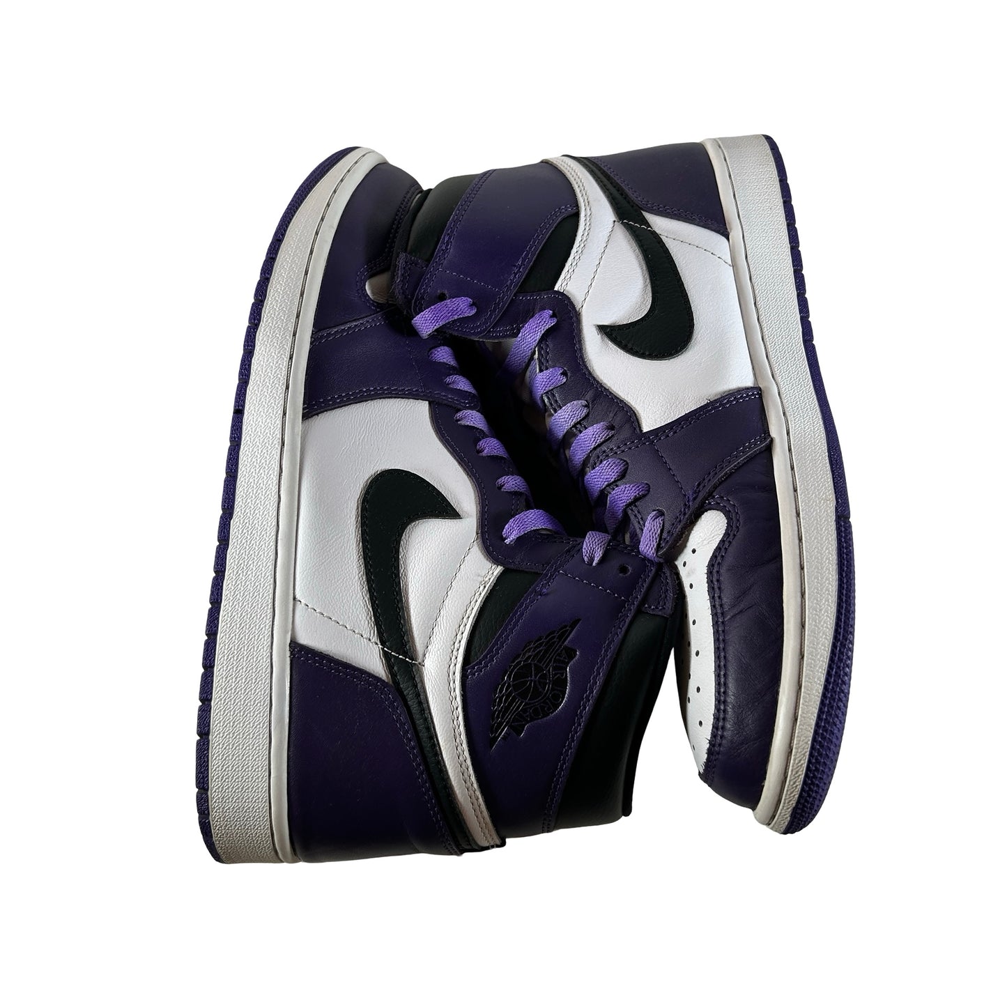 555088 500 Jordan 1 Court Purple [USED] - 12 M (Used2)