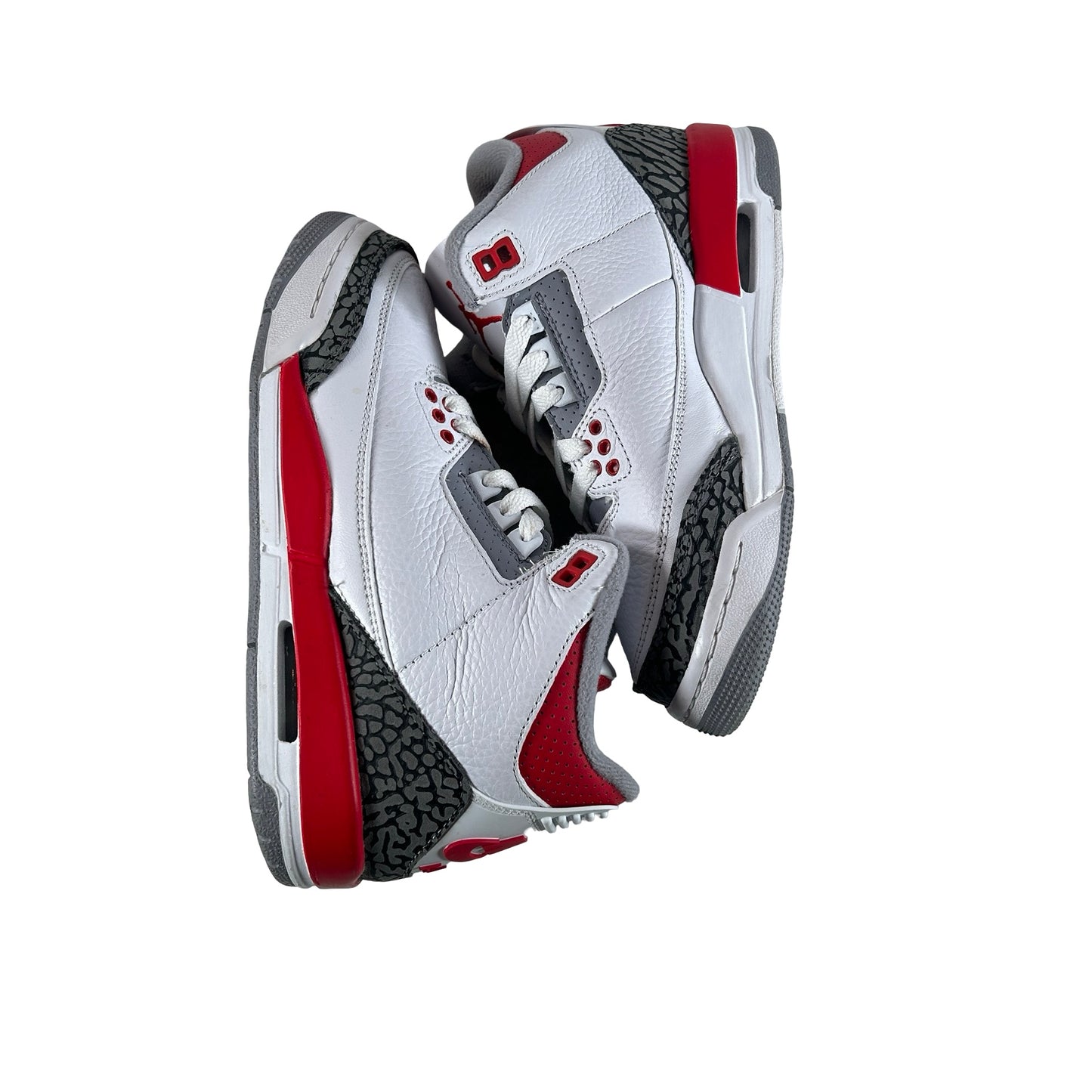DM0967 160 Jordan 3 Retro Fire Red (2022) (GS) [USED] - 5 Y (Used)
