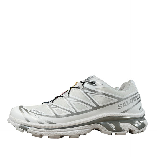 L47581100 Salomon XT-6 White Ftw Silver [USED] - 11.5 M (Used)