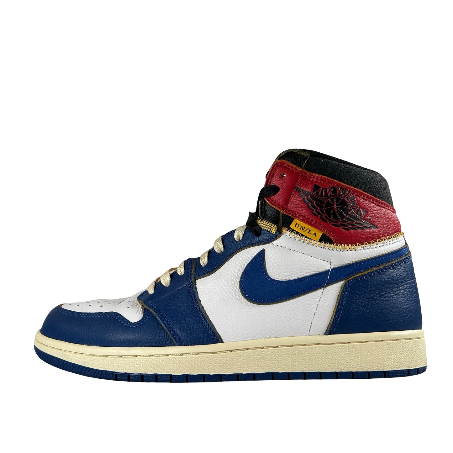 BV1300 146 Jordan 1 Union Storm Blue Toe [USED] - 9.5 M (Used)