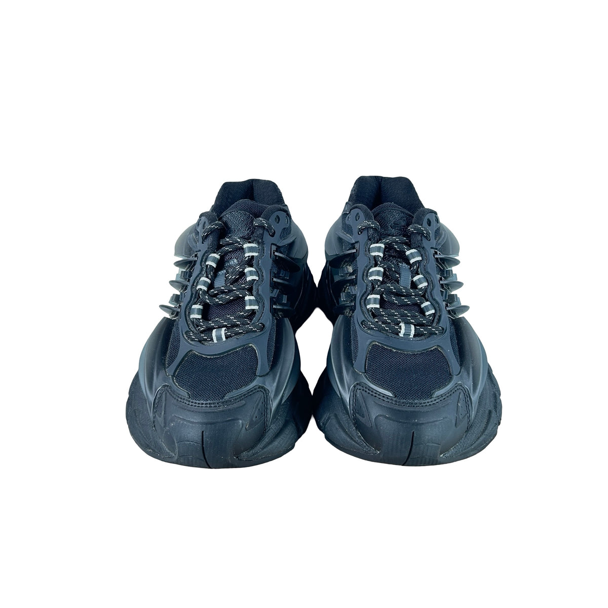 KJ3841 adidas Adistar Jellyfish Pharrell Williams Triple Black [USED] - 4.5 M (Used)