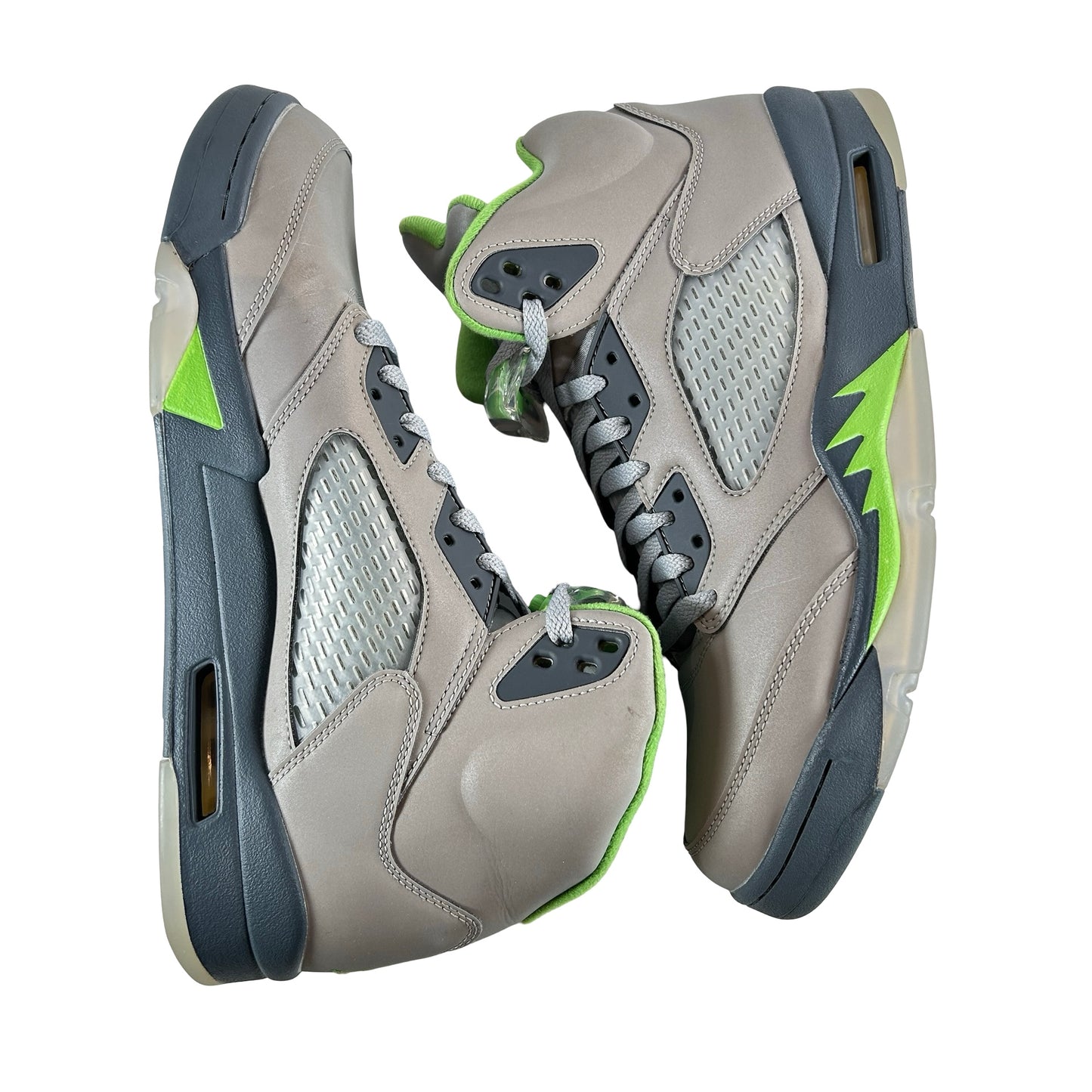 DM9014 003 Jordan 5 Retro Green Bean [USED] - 12 M (Used) (No Box)