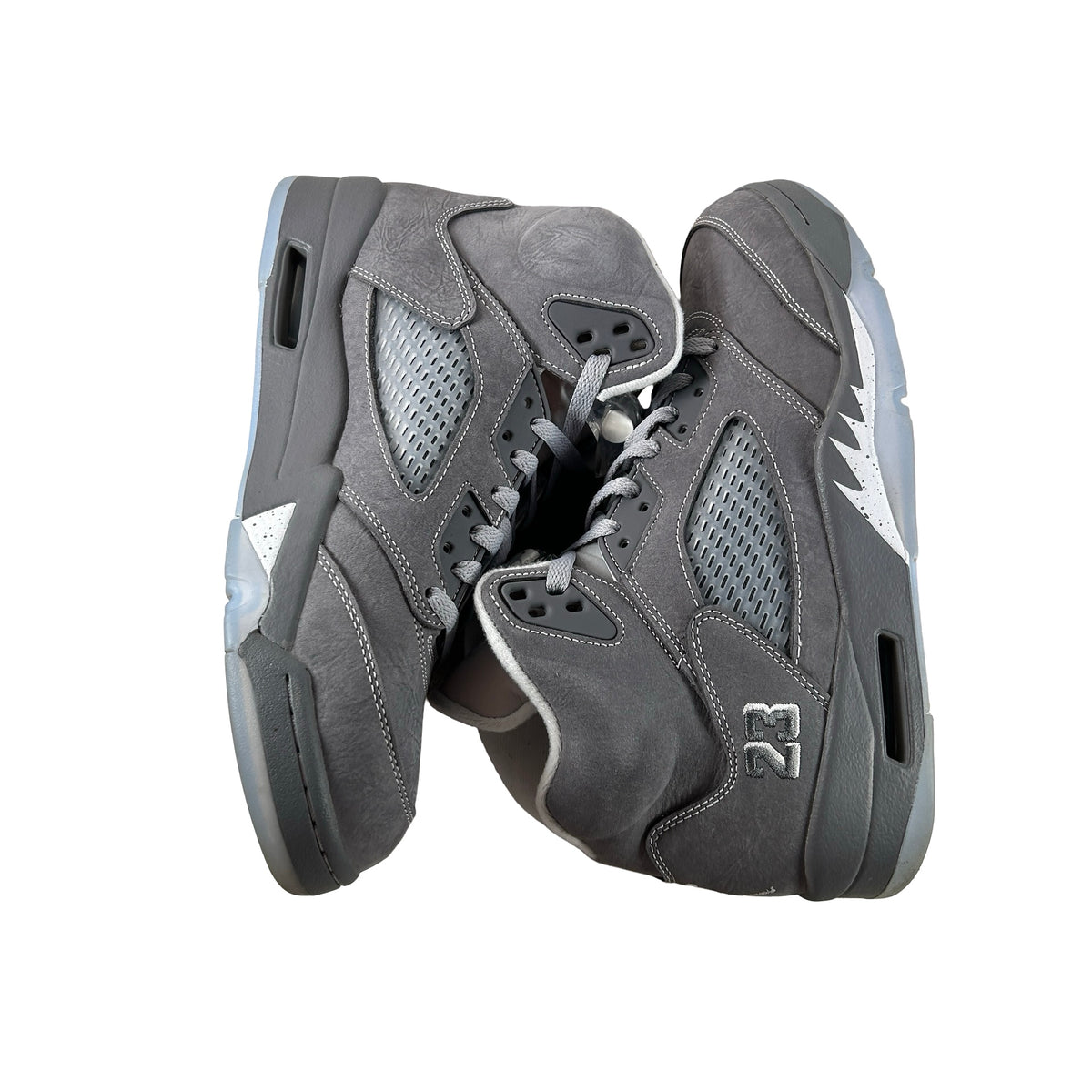 DD0587 002 Jordan 5 Retro Wolf Grey (2026) [USED] - 9 M (Used7)
