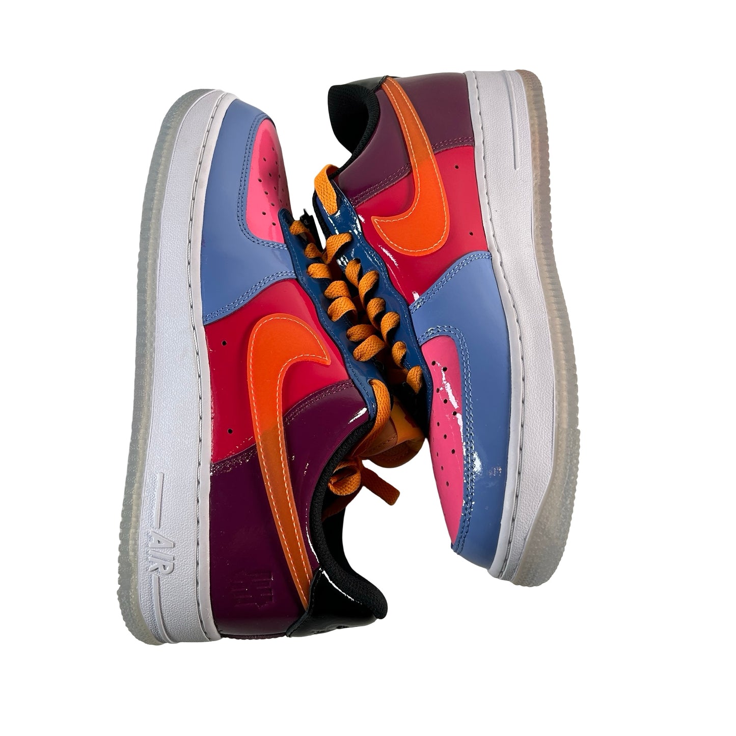 DV5255 400 Nike Air Force 1 Low SP UNDFTD Multi-Patent [CONDITIONAL] - 8.5 M (Yellowing Soles)