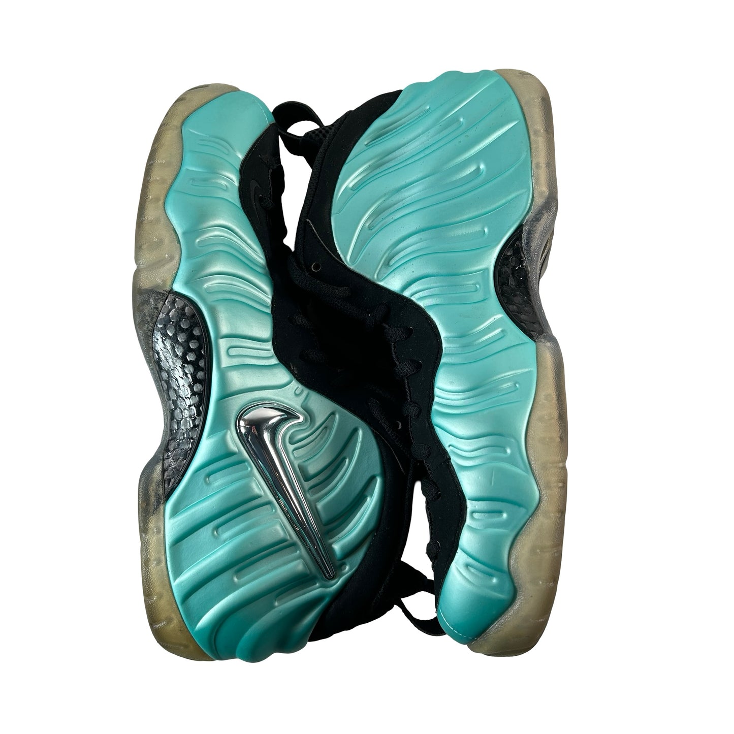 624041 303 Air Nike Foamposite Pro Island Green [USED] - 10.5 M (Used)