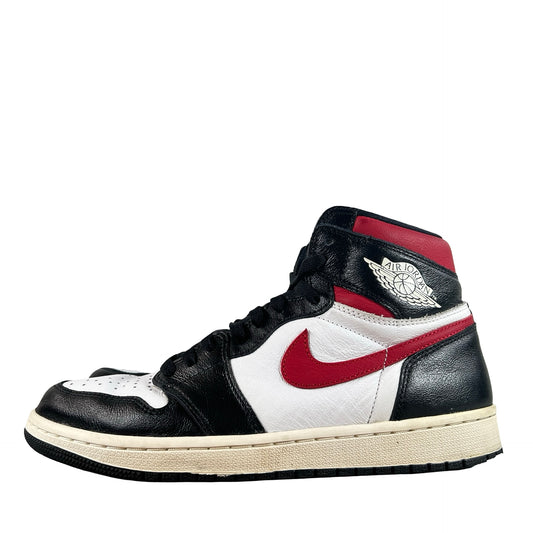 555088 061 Jordan 1 Retro High Black Gym Red [USED] - 9 M (Used)