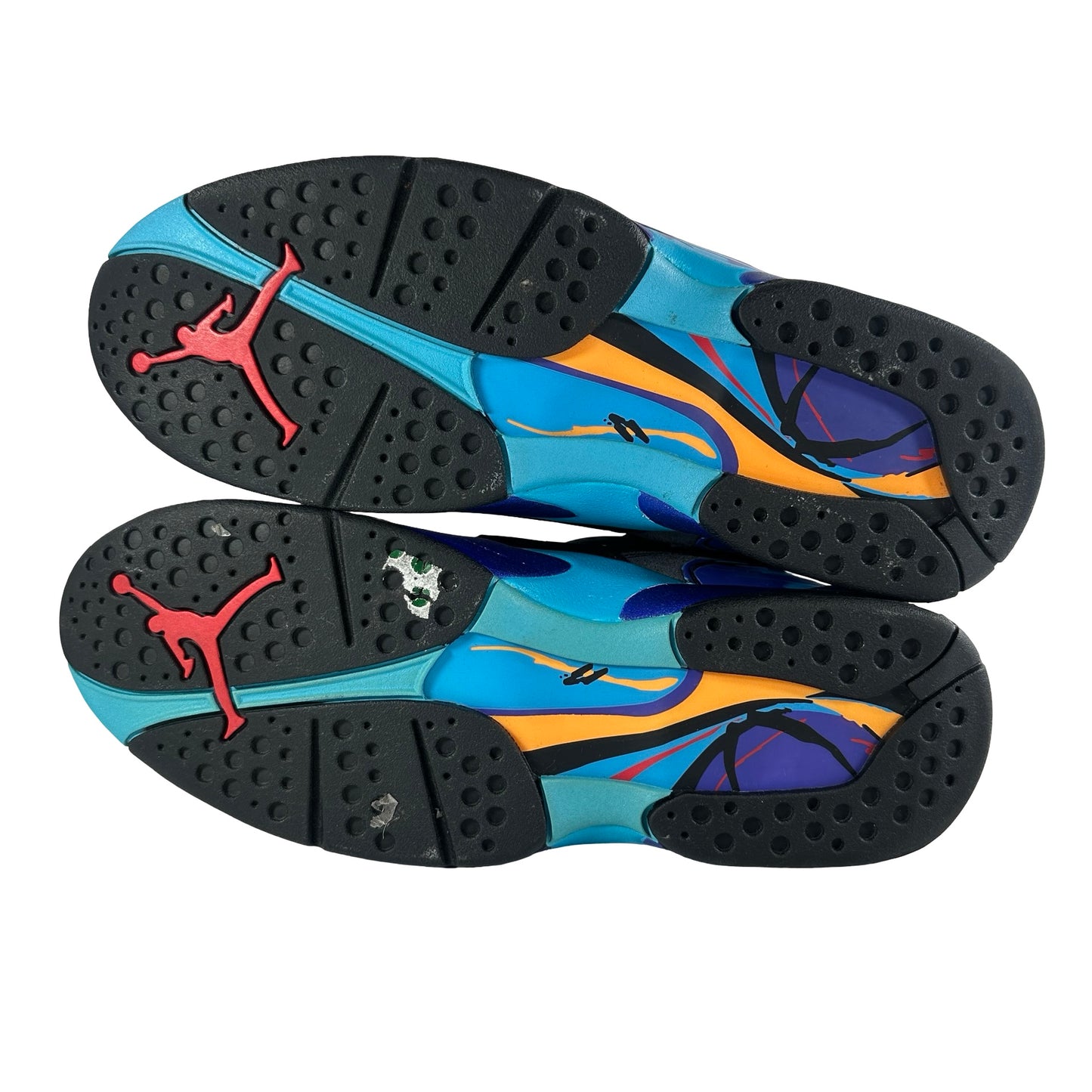 305381 025 Jordan 8 Retro Aqua (2015) [USED] - 12 M (Used) (Replace Box)
