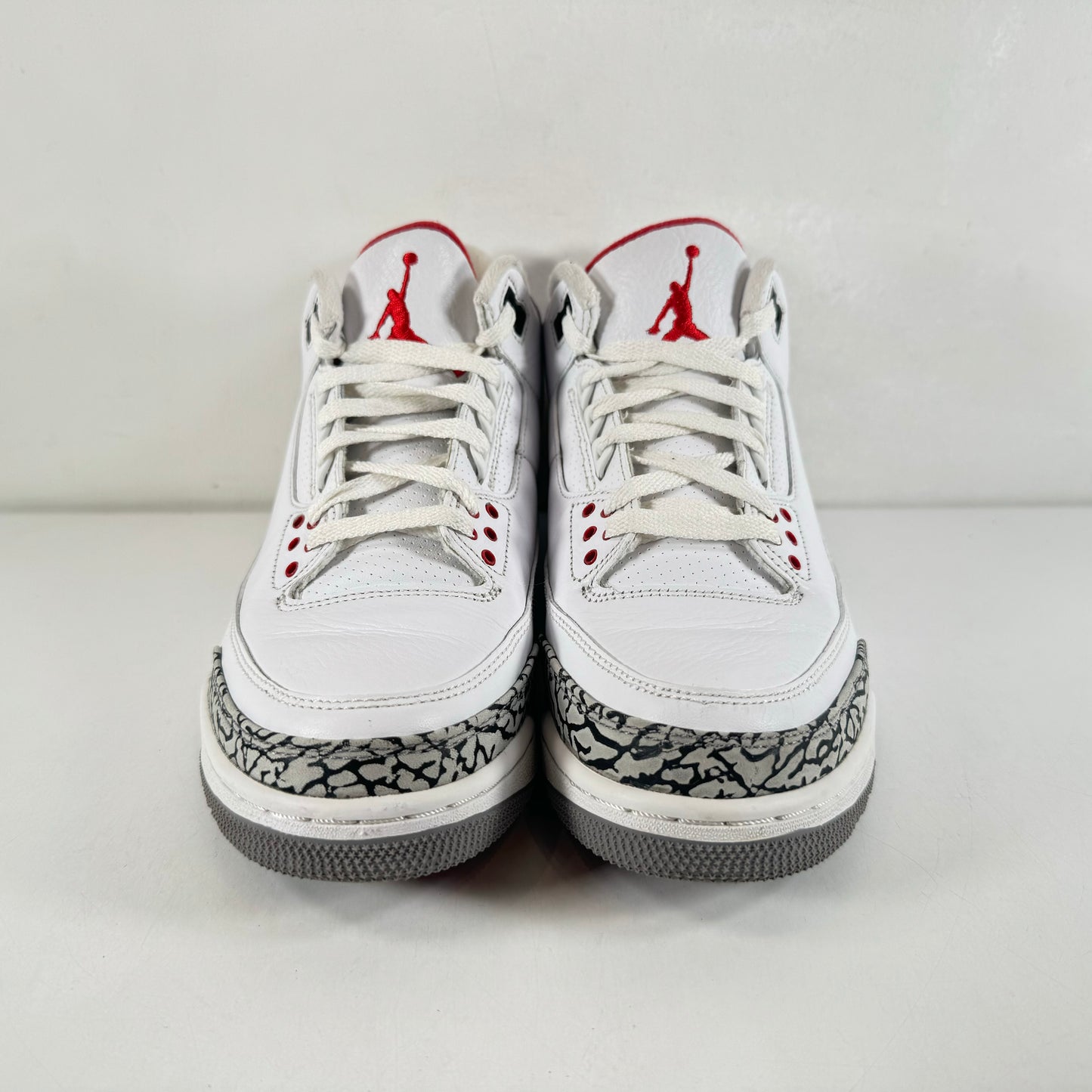 580775 160 Jordan 3 Retro White Cement '88 Dunk Contest (2013) - 8 M (Used)