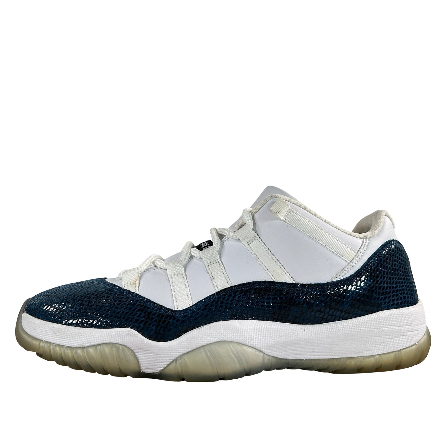 CD6846 102 Jordan 11 Retro Low Snake Navy (2019) [USED] - 12 M (Used)