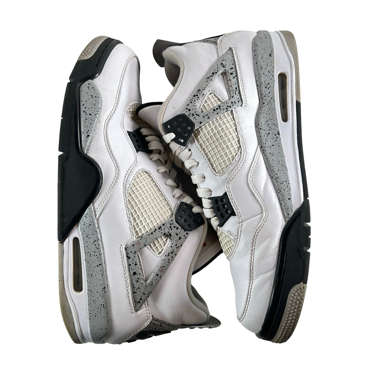 840606 192 Jordan 4 White Cement [USED] - 11 M (Used5)