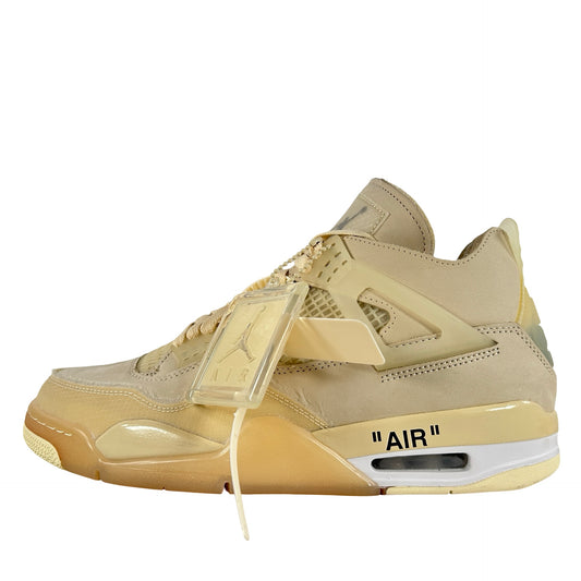 CV9388 100 Jordan 4 Off-White Sail [CONDITIONAL] - 12 W (Replace Box) (Crease on right shoe) (Light marks)