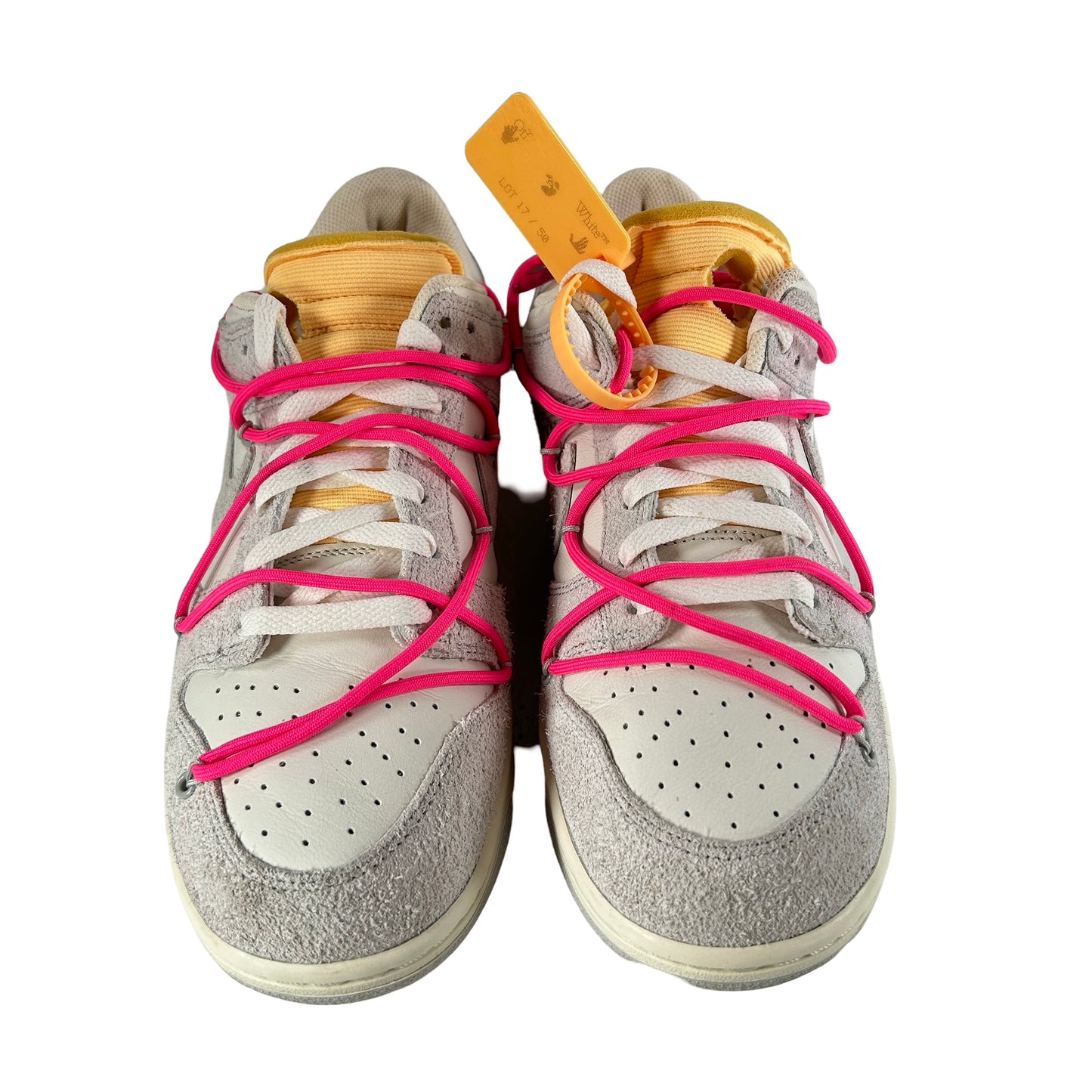 DJ0950 117 Nike Dunk Low Off-White Lot 17 [USED] - 10.5 M (Used)