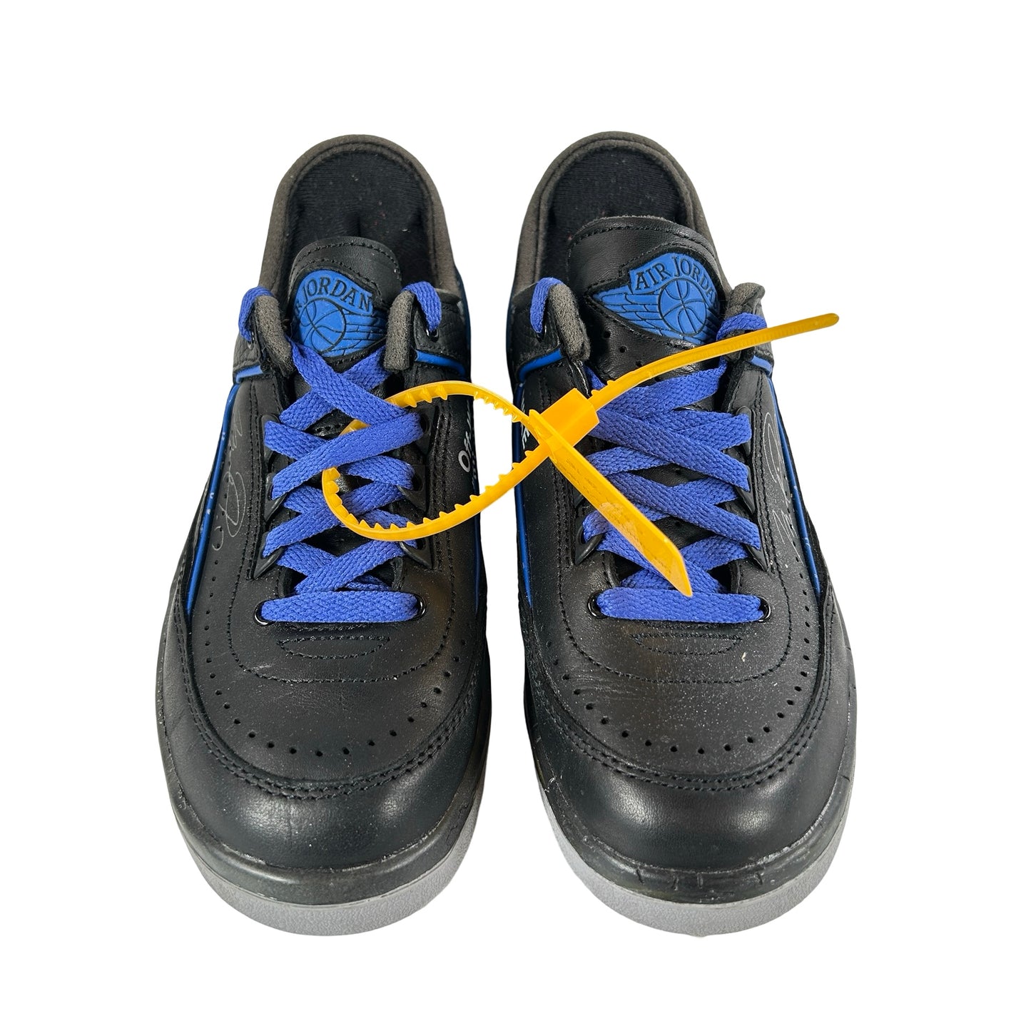 DJ4375 004 Jordan 2 Retro Low SP Off-White Black Blue [USED] - 4.5 M (Used)