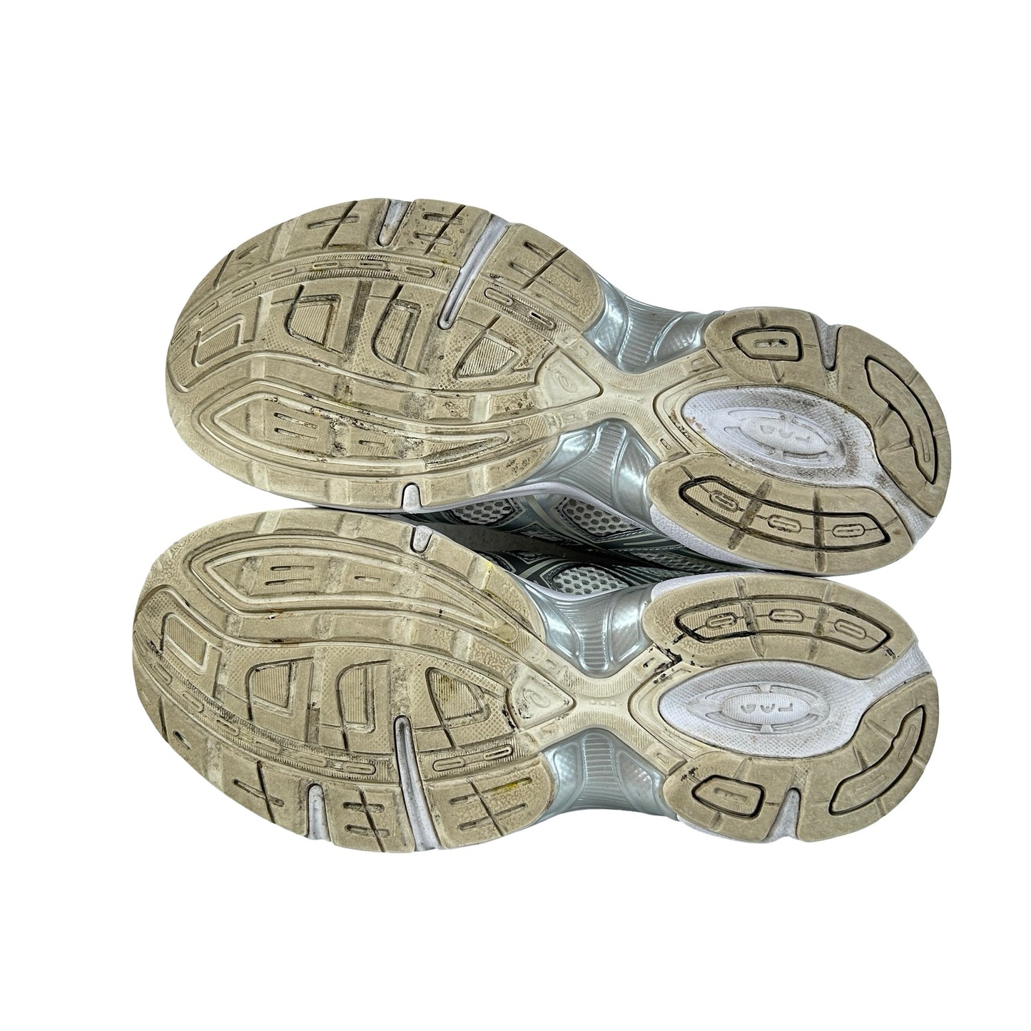 1202A164 107 Asics Gel-1130 'Cream Pure Silver' (Women's) [USED] - 8.5 W (Used) (Replace Box)