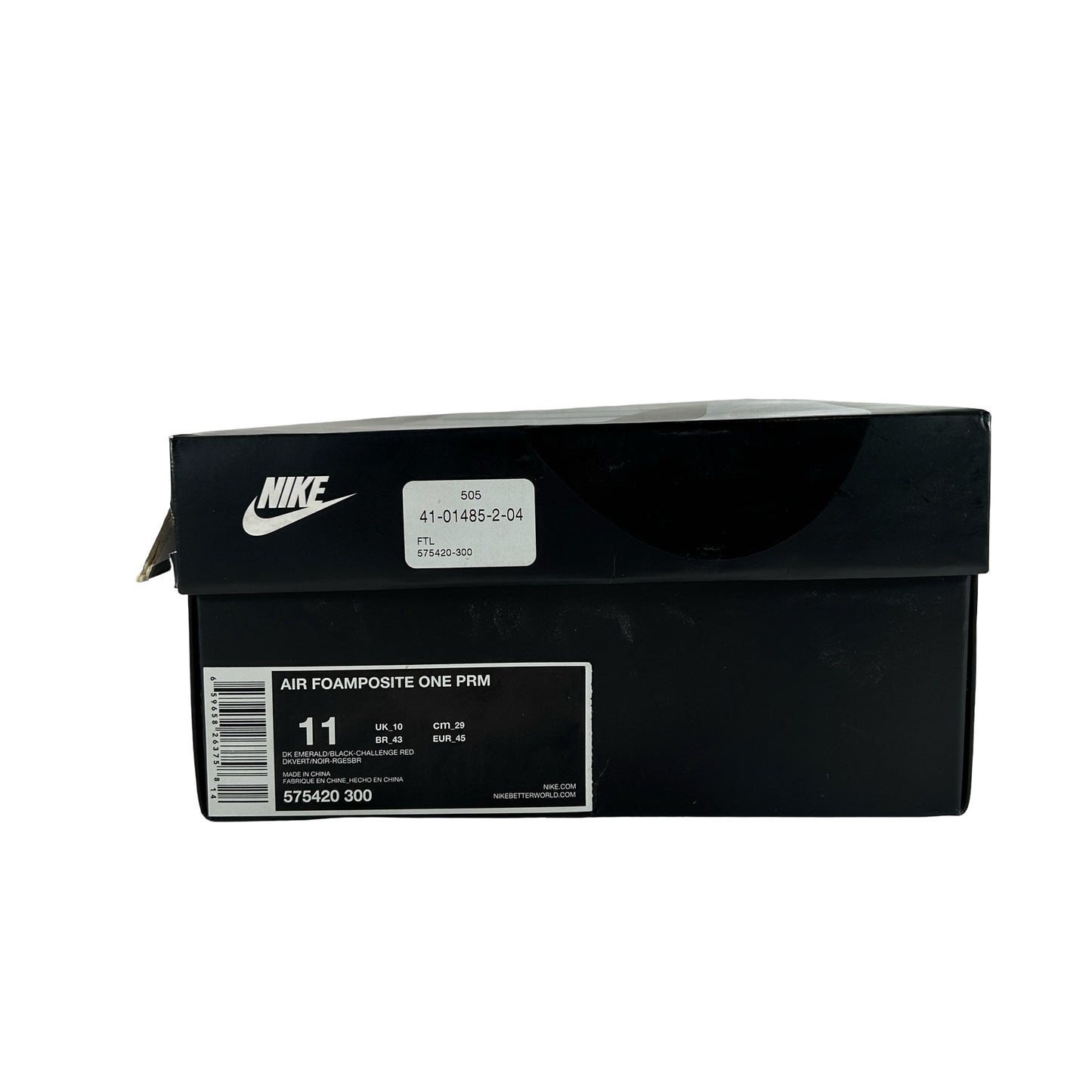 575420 300 Nike Air Foamposite One Gone Fishing [USED] - 11 M (Used)