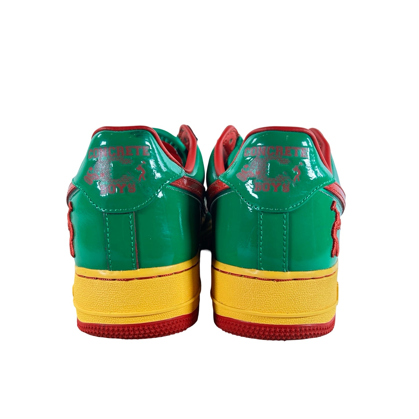 IH4383 300 Nike Air Force 1 Low Lil Yachty Concrete Boys Lucky Green [USED] - 9 M (Used) (No Box)