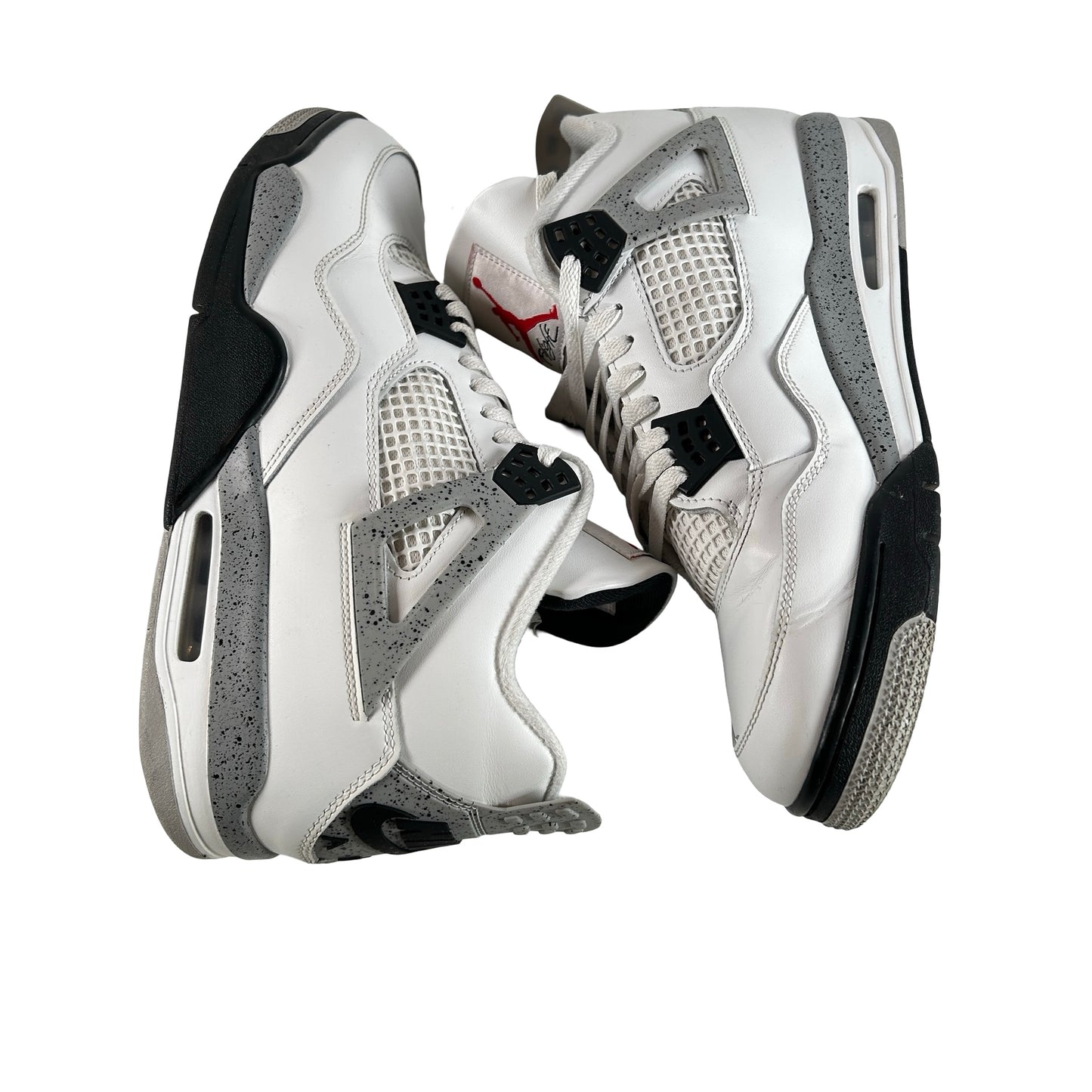 FV5029 100 Jordan 4 Retro White Cement (2025) [USED] - 13 M (Used) (Replace Box)