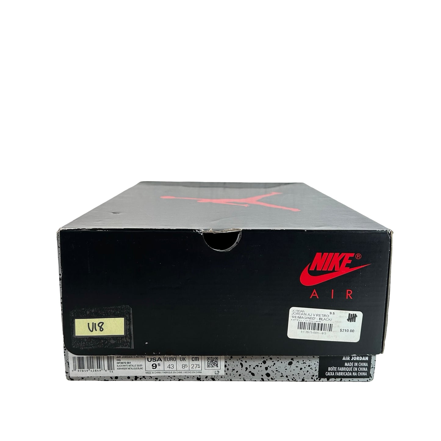HF3975 001 Jordan 5 Retro OG Black Metallic Reimagined [USED] - 9.5 M (Used18)
