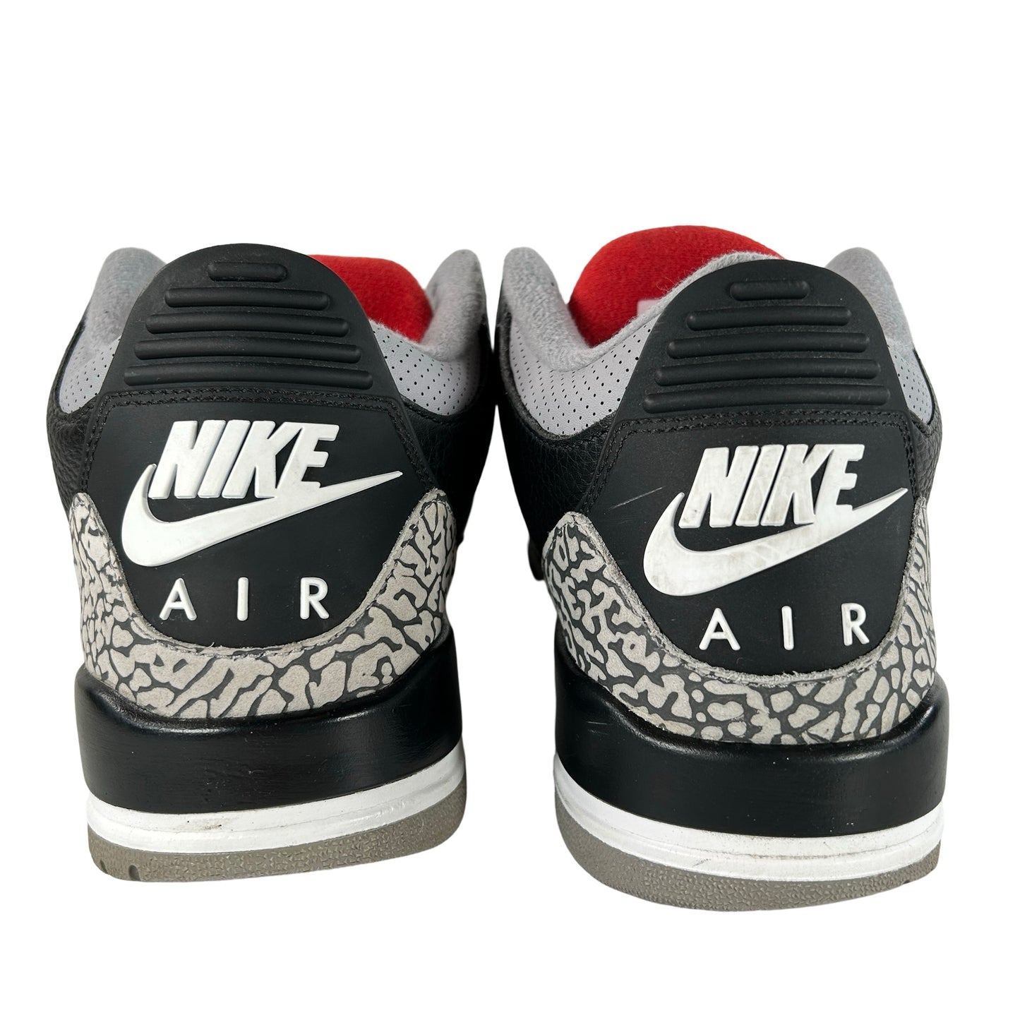 854262 001 Jordan 3 Retro Black Cement (2018) [USED] - 9.5 M (Used6)