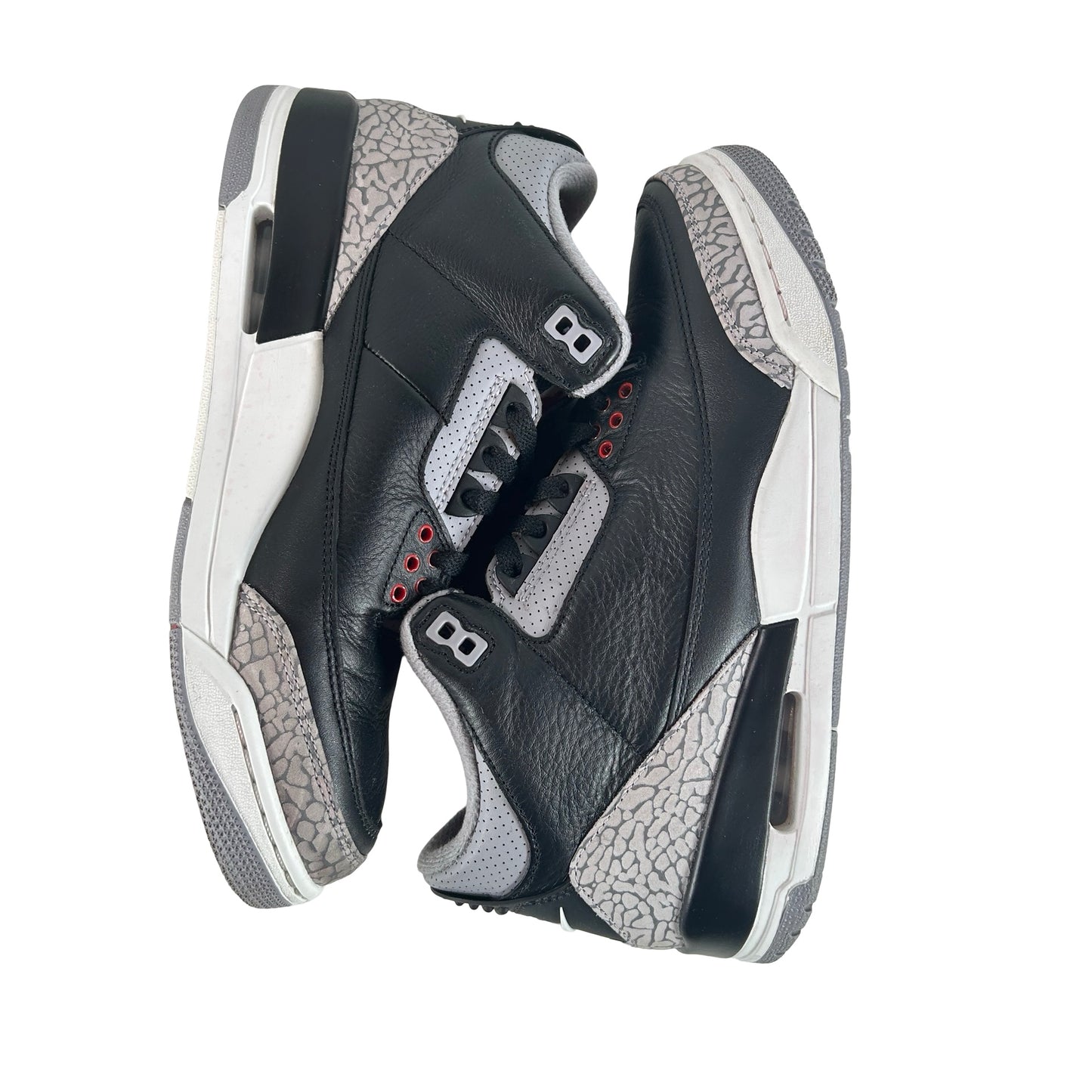 DN3707 010 Jordan 3 Retro Black Cement Reimagined (2024) [USED] - 8.5 M (Used16)