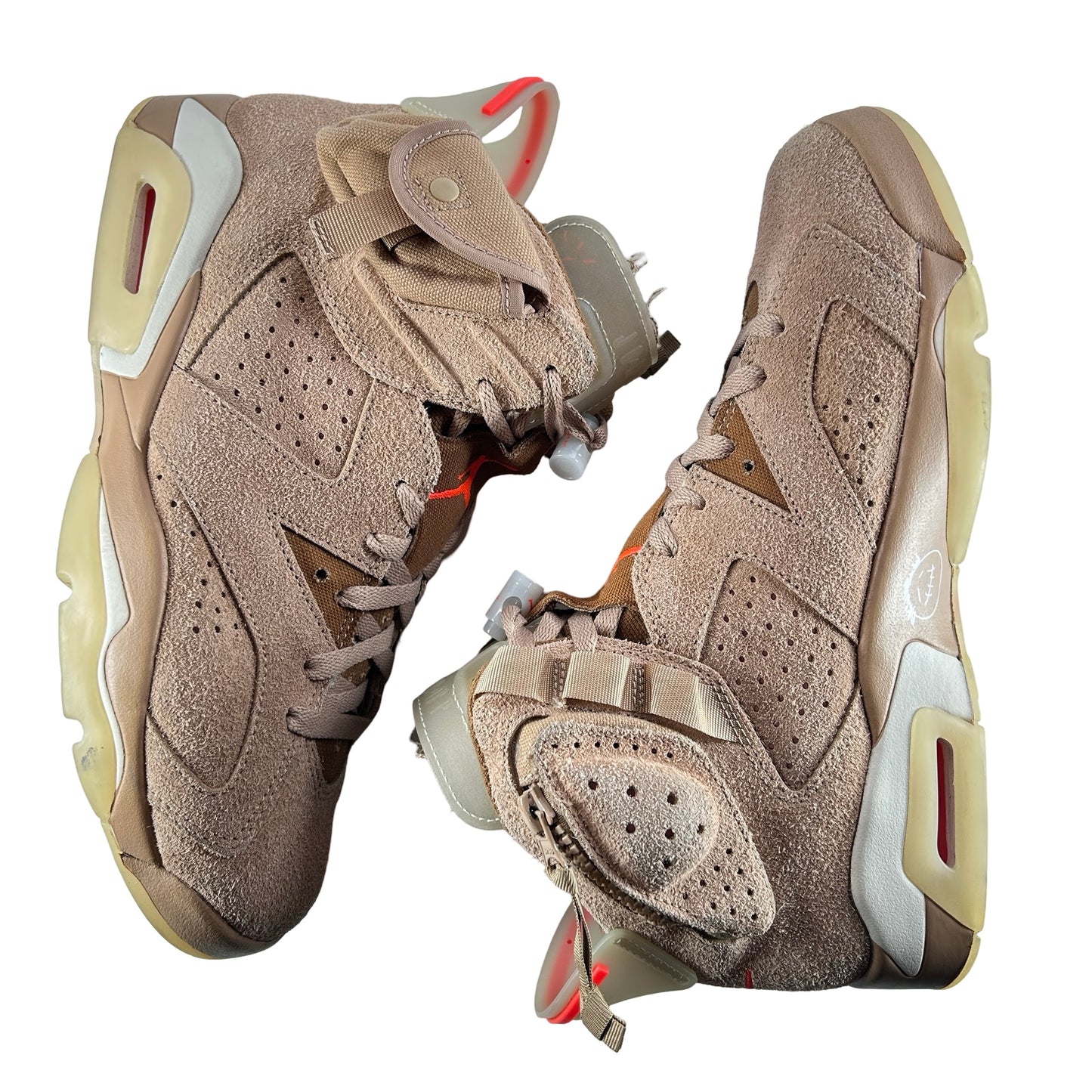 DH0690 200 Jordan 6 Retro Travis Scott British Khaki [USED] - 9.5 M (Used2)