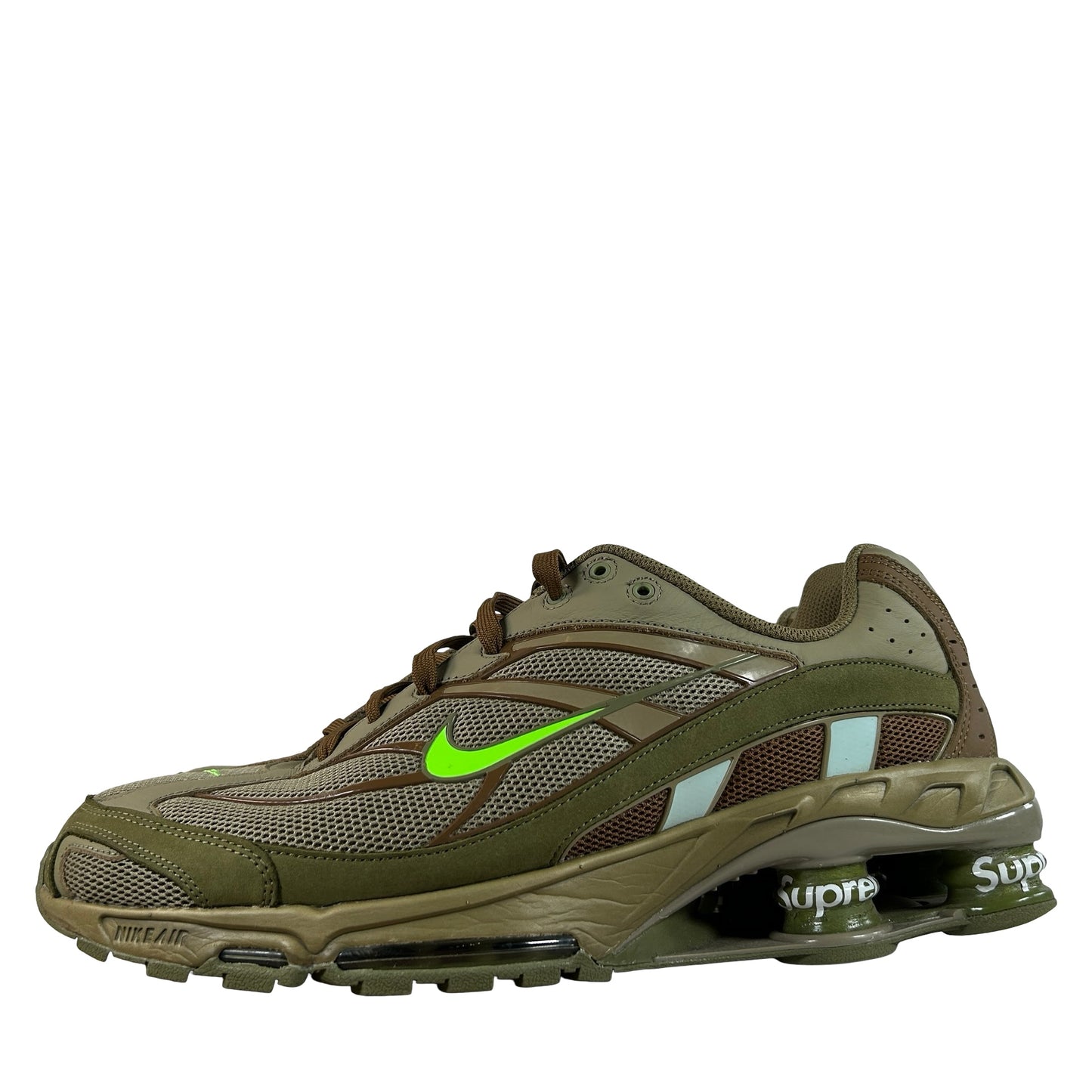 DN1615 200 Nike Shox Ride 2 SP Supreme Olive [USED] - 12 M (Used)