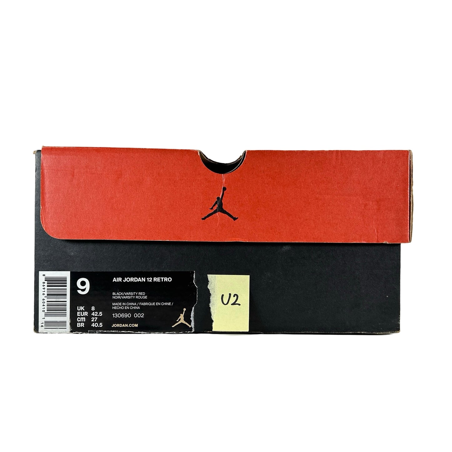 130690 002 Jordan 12 Retro Flu Game (2016) [USED] - 9 M (Used2)