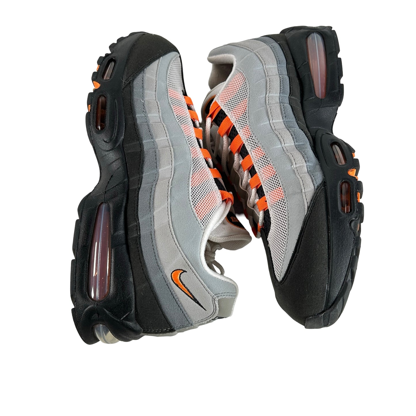 HM4740 005 Nike Air Max 95 OG Big Bubble Bright Mandarin (2025) [USED] - 13 M (Used)