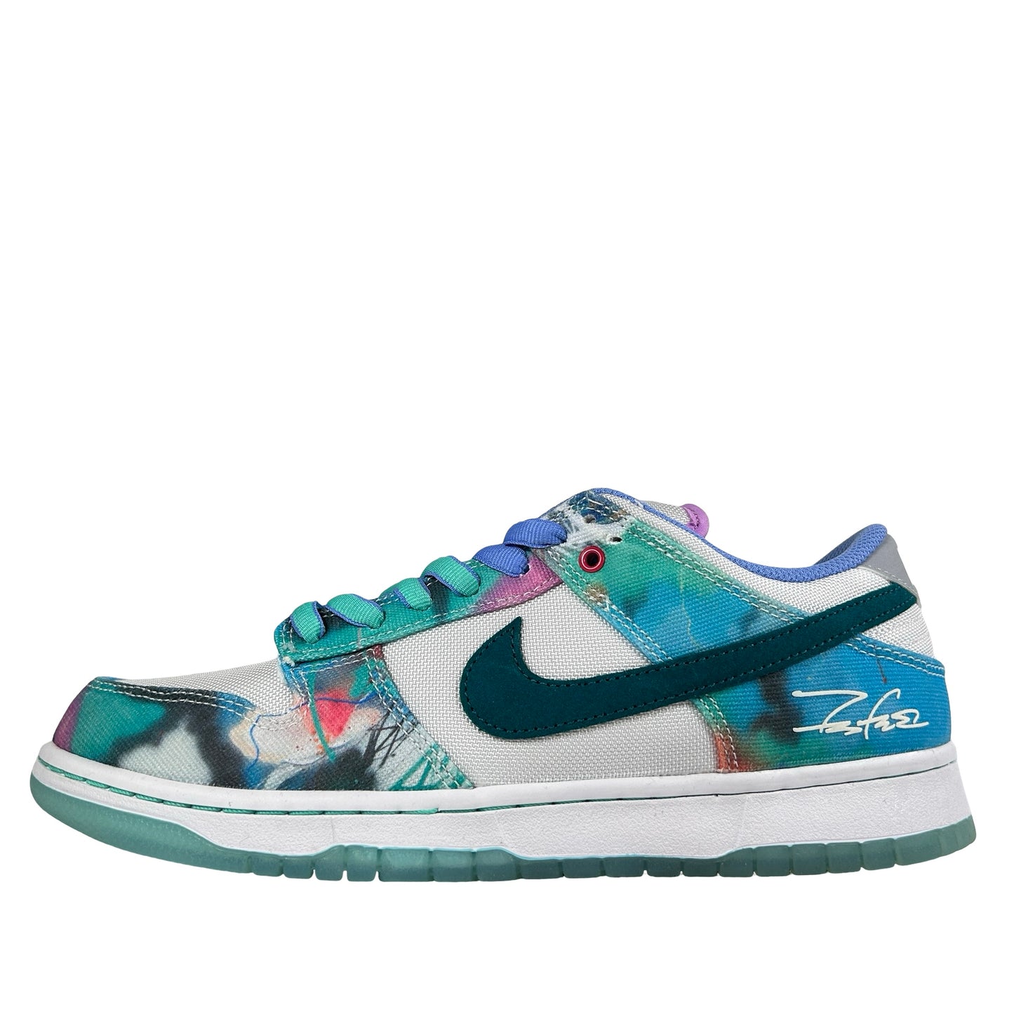 HF6061 400 Nike SB Dunk Low Futura Laboratories Bleached Aqua [USED] - 9 M (VNDS2)