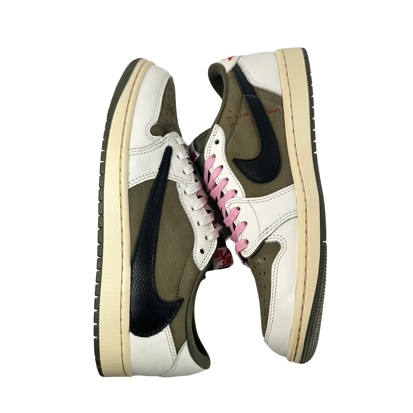 DM7866 200 Jordan 1 Retro Low OG SP Travis Scott Medium Olive [USED] - 8.5 (Used)